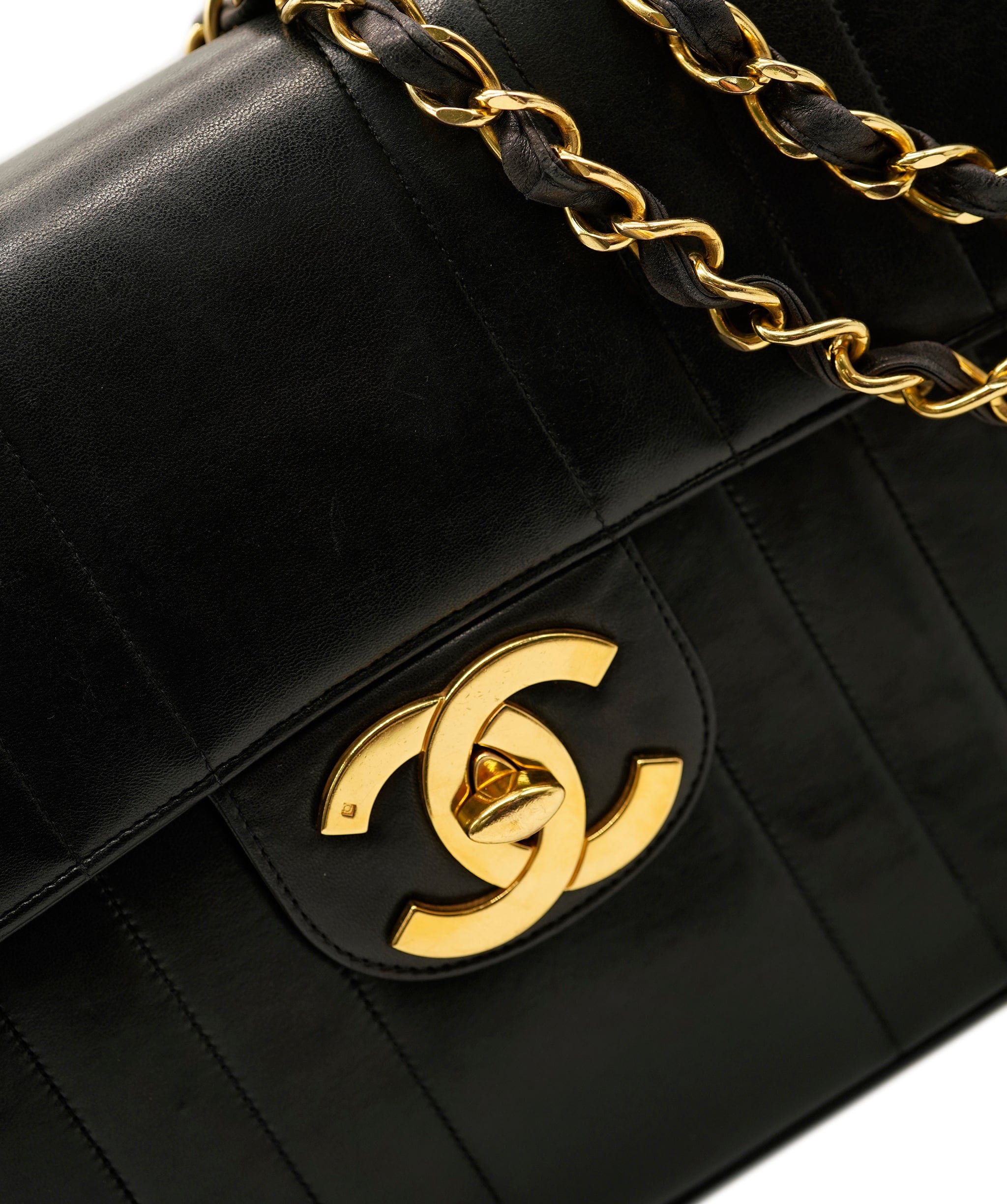 Chanel Chanel  mademoiselle chain black shoulder bag  ASL6521