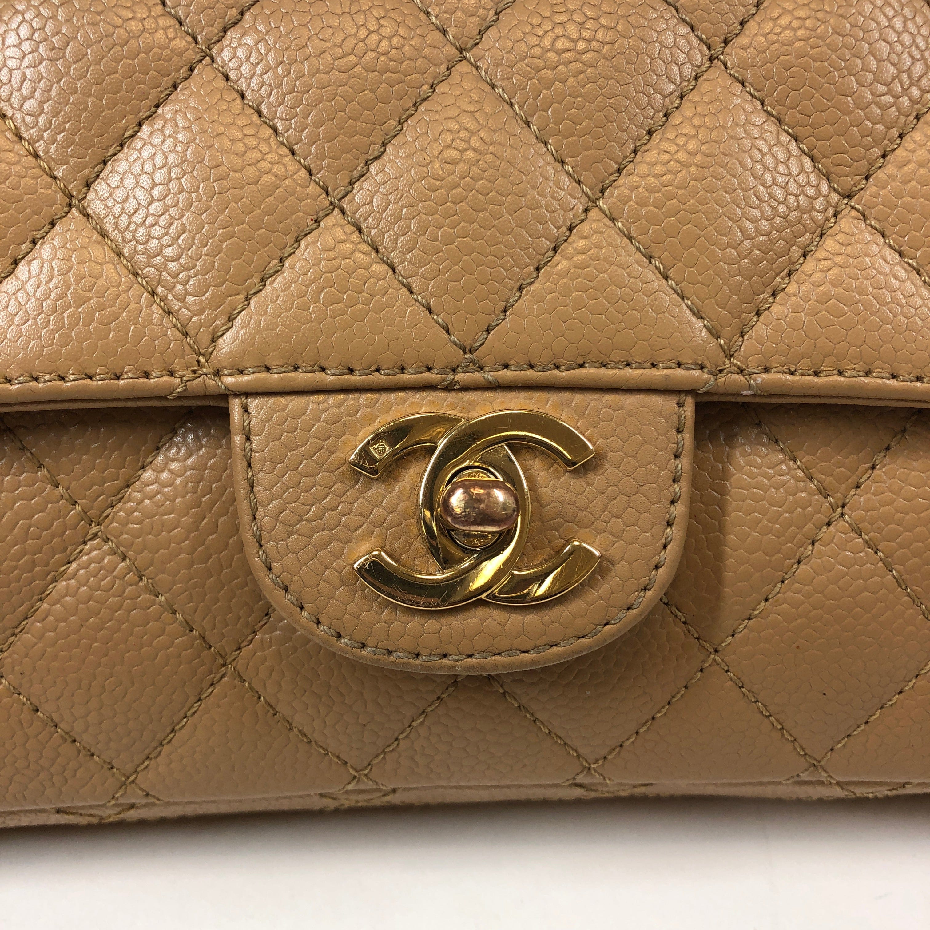 Chanel Chanel Matelasse Caviarskin Single Flap Single Cha... PXL1147