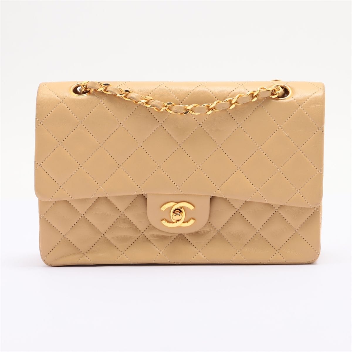 Chanel Chanel Matelasse Lambskin Double Flap Double Chain ASL3091