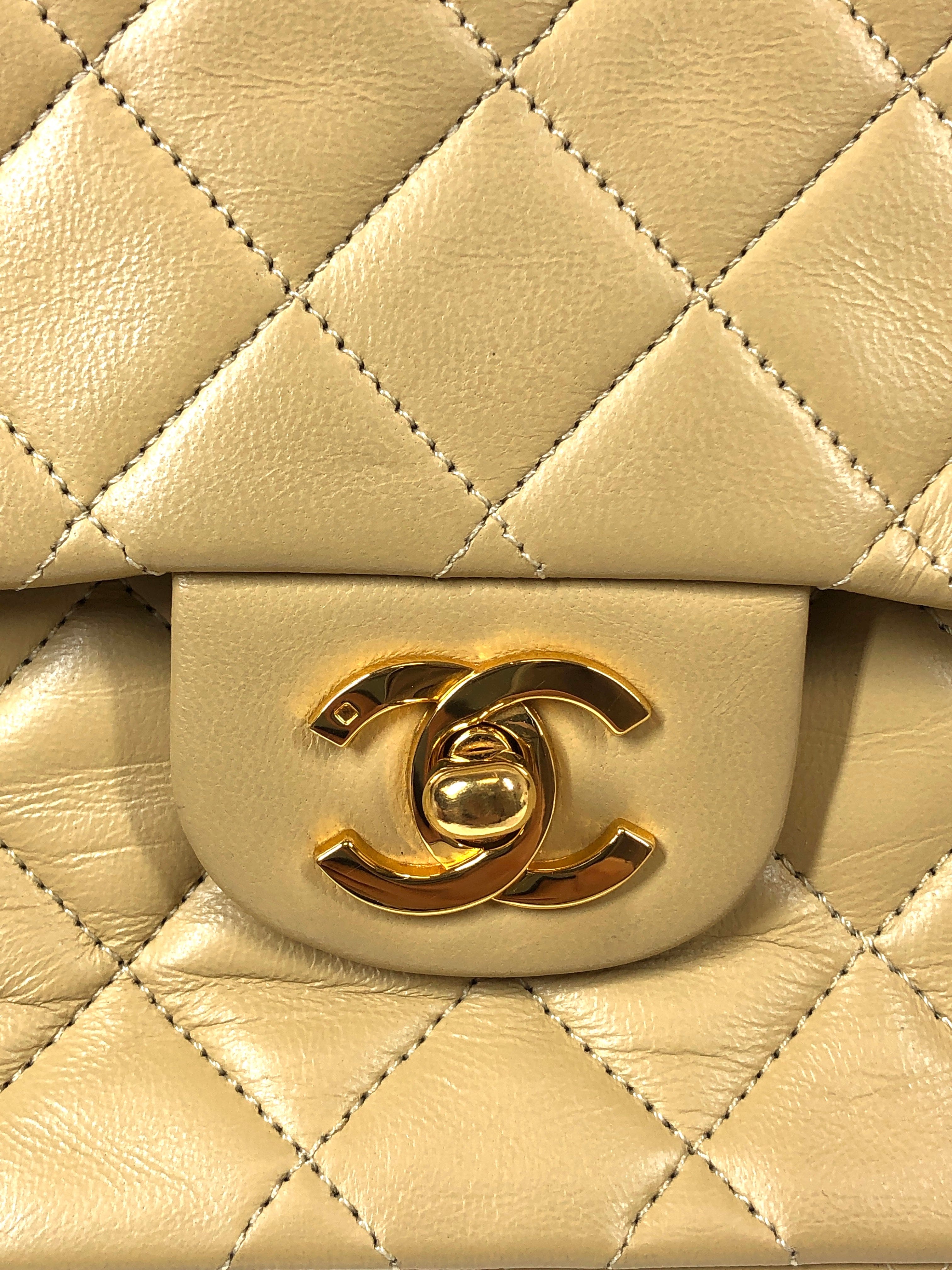 Chanel Chanel Matelasse Lambskin Double Flap Double Chain ASL3091