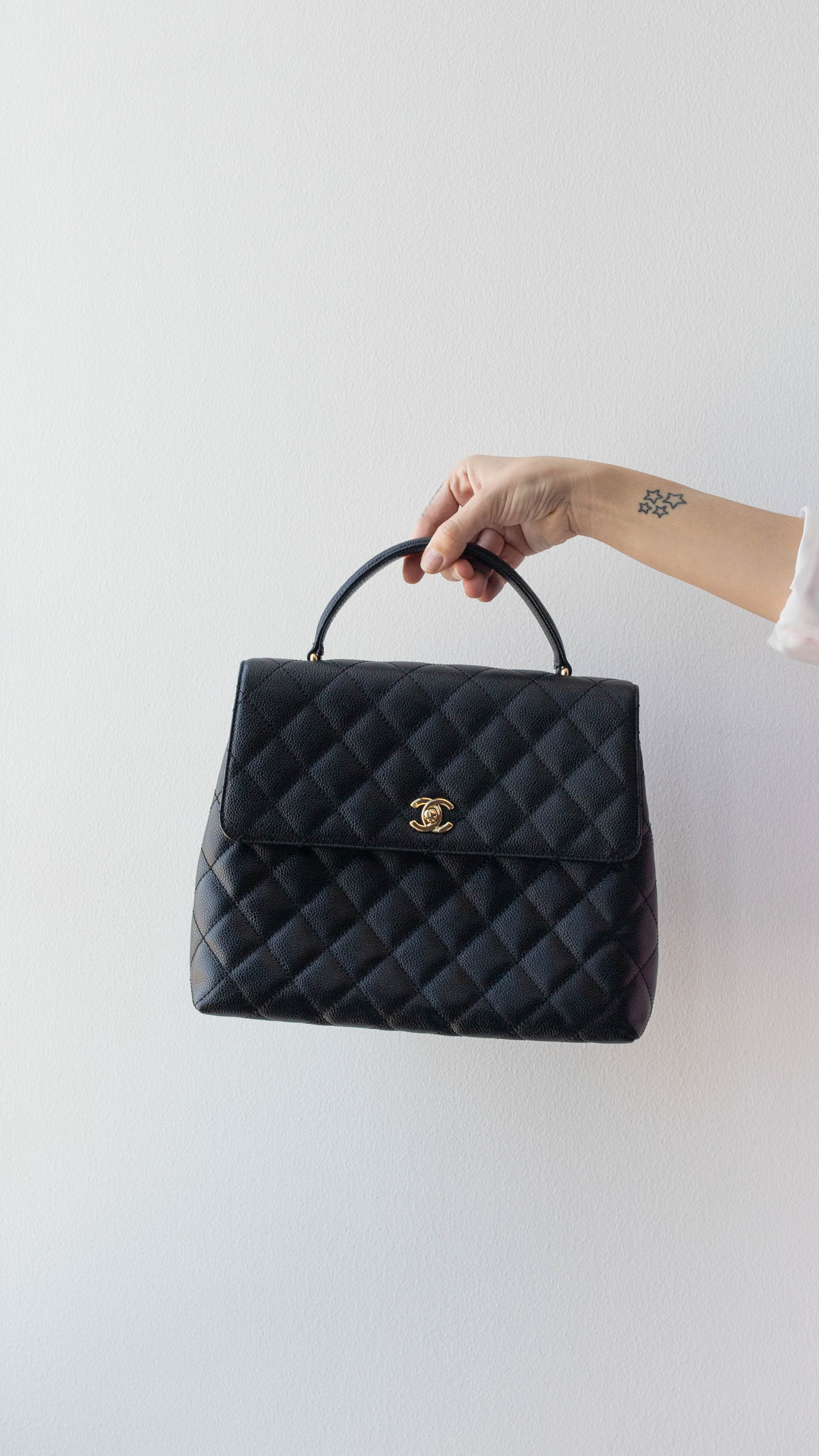 Chanel Chanel Matelasse Top Handle Bag