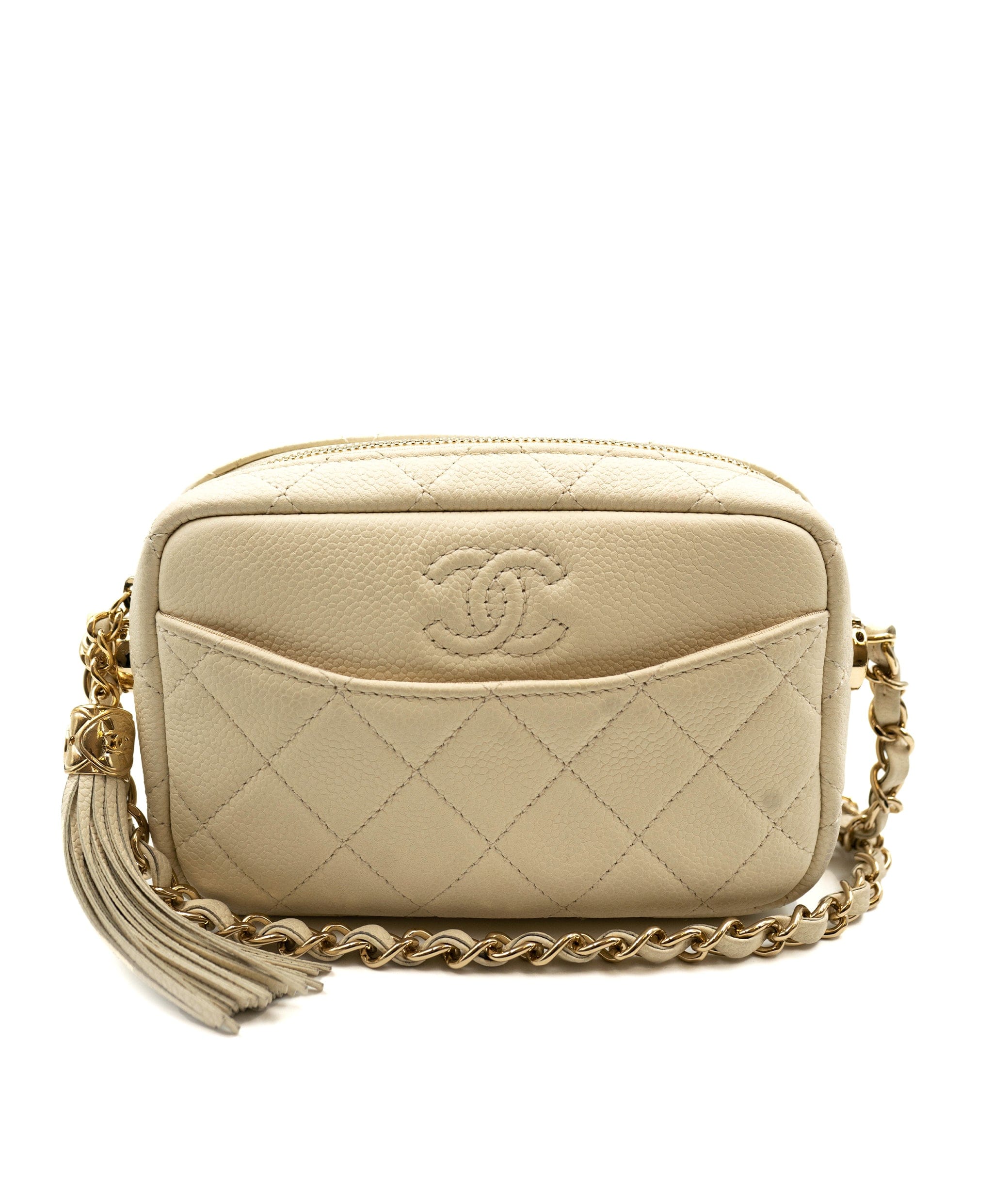 Chanel Chanel Matrasse Mini Camera Bag Fringe Chain Shoulder Bag PXL1736