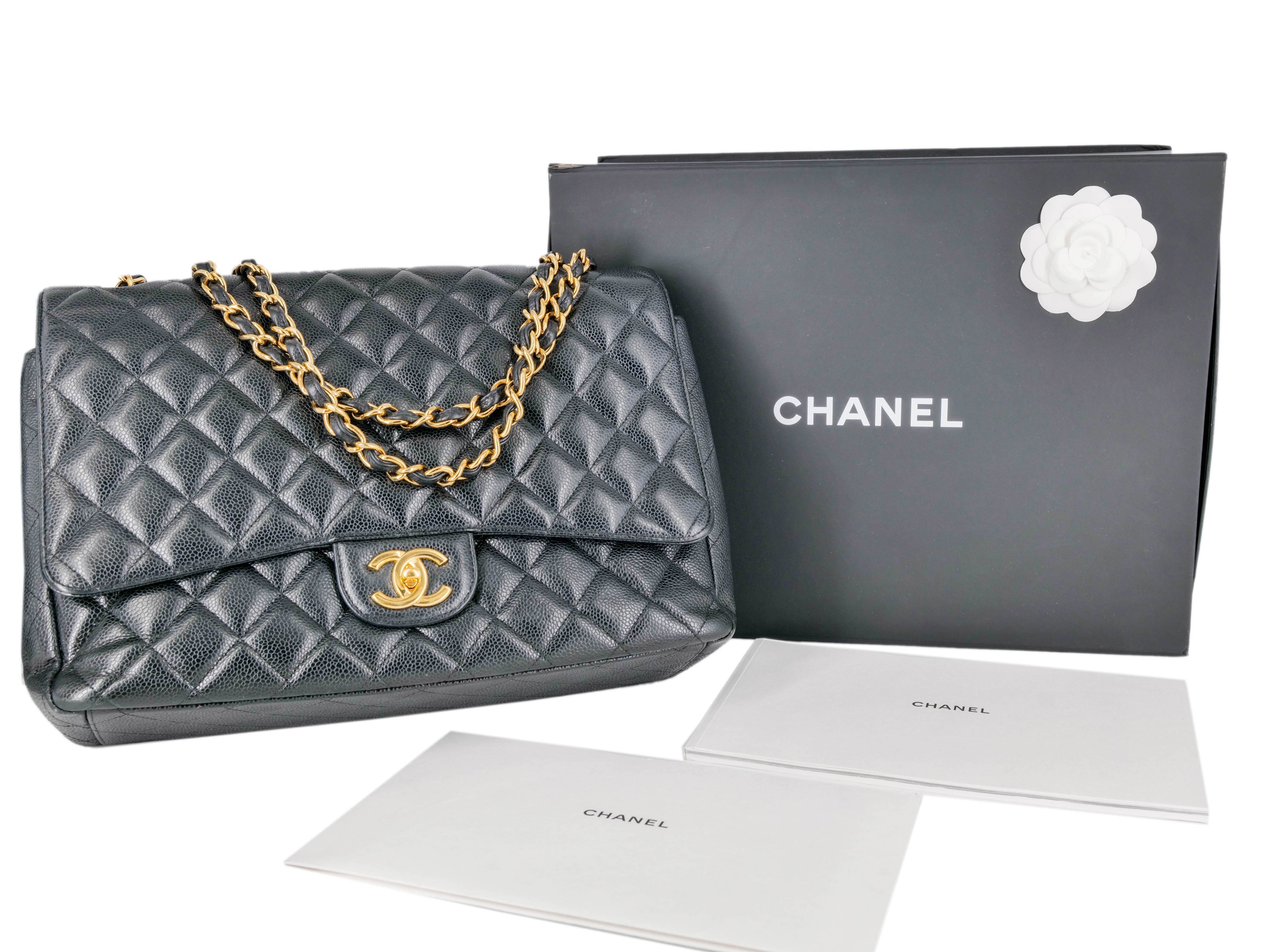 Chanel Chanel Maxi Double Flap GHW RJL1589