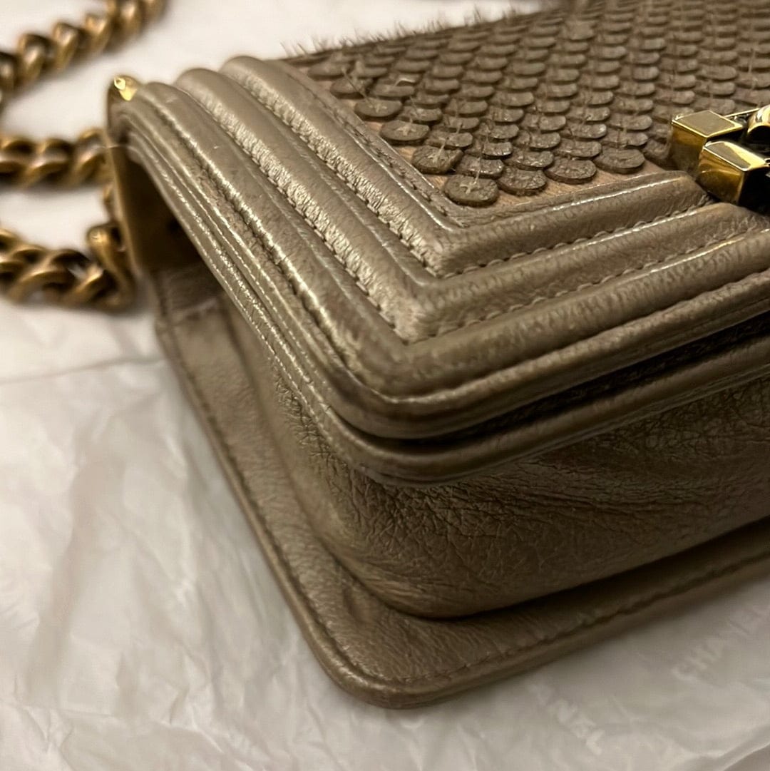 Chanel Chanel Micro Gold Boy Bag ASC1201