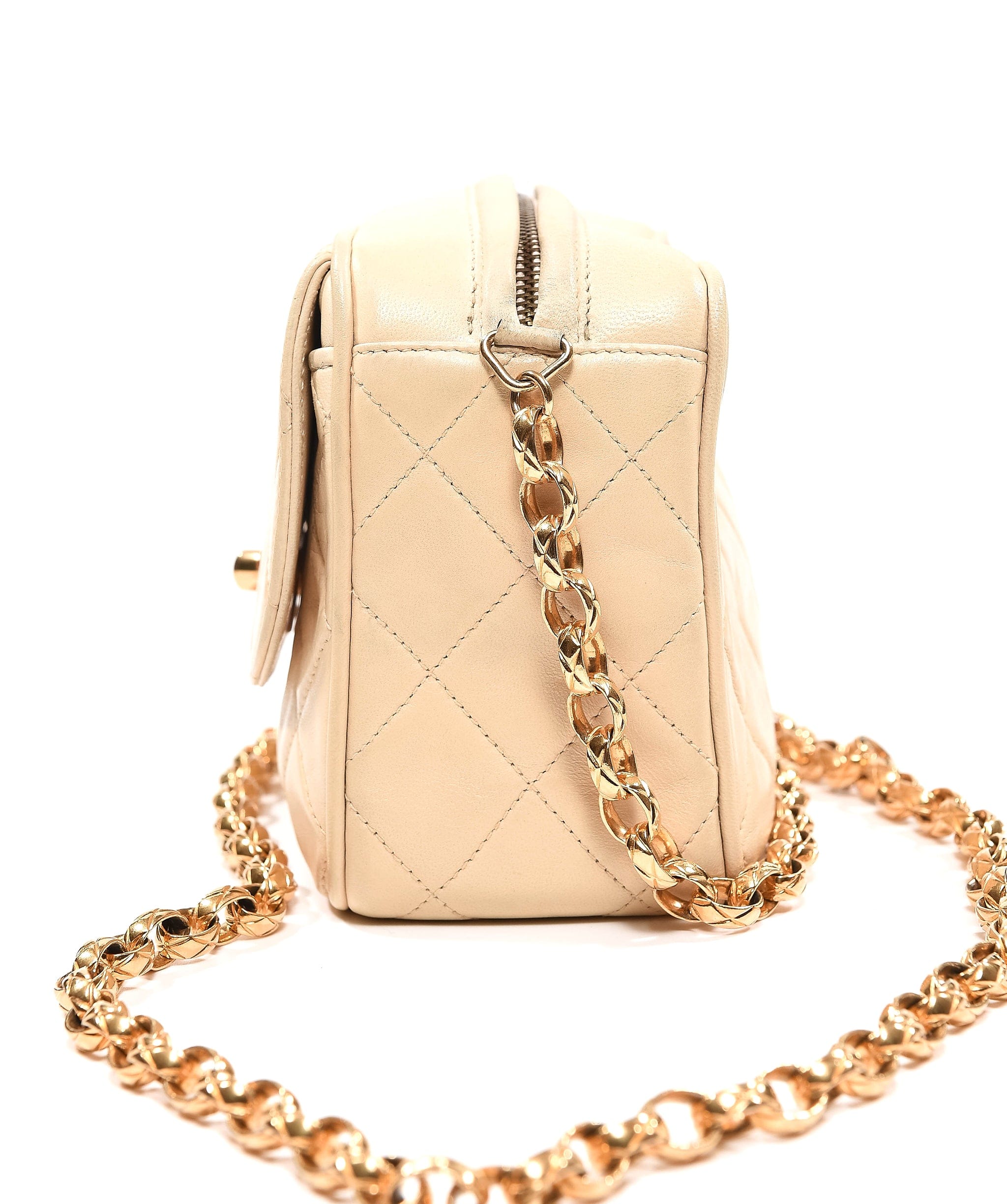 Chanel Chanel Mini Beige Bijoux Camera Bag - AWL2772