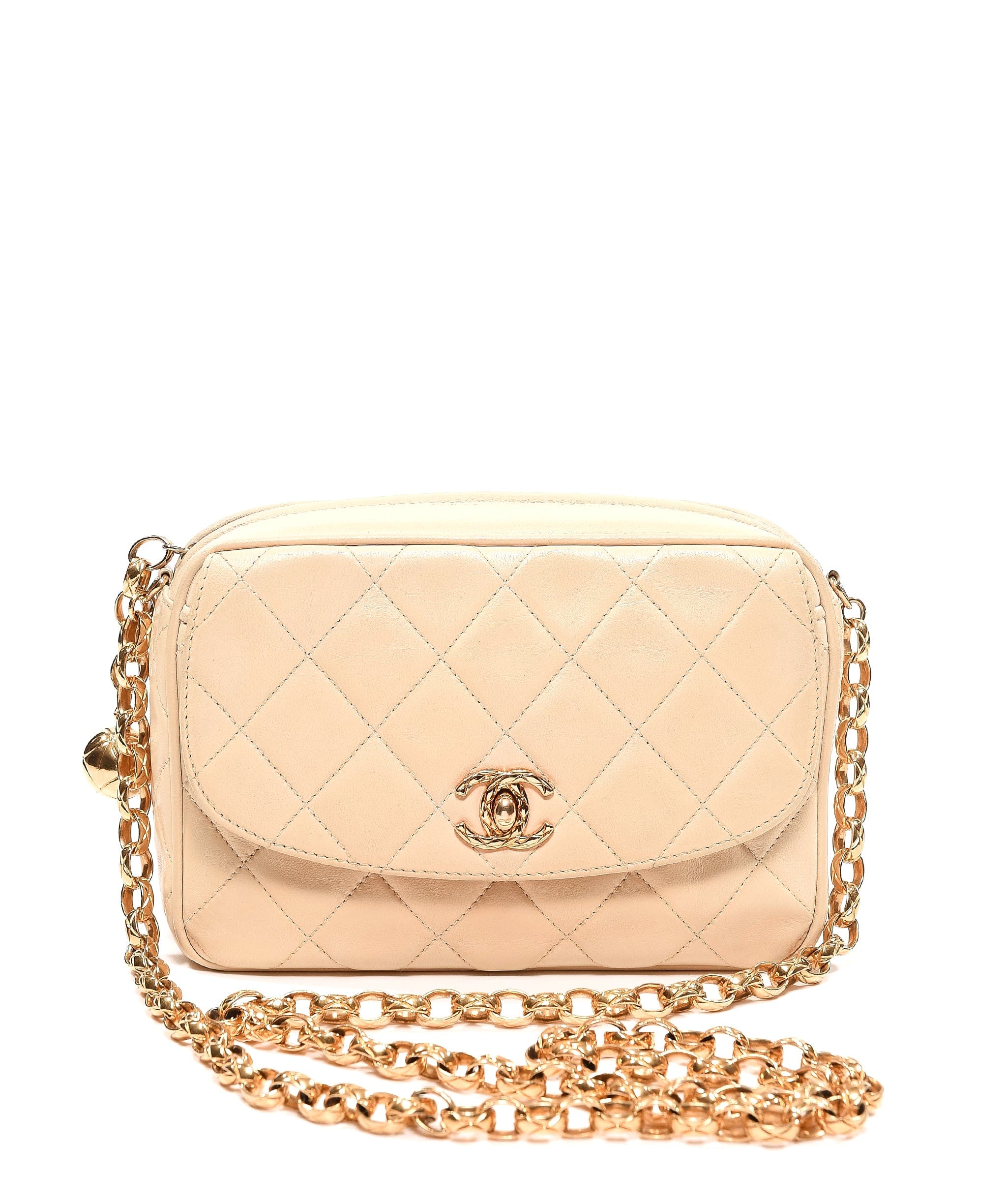 Chanel Chanel Mini Beige Bijoux Camera Bag - AWL2772