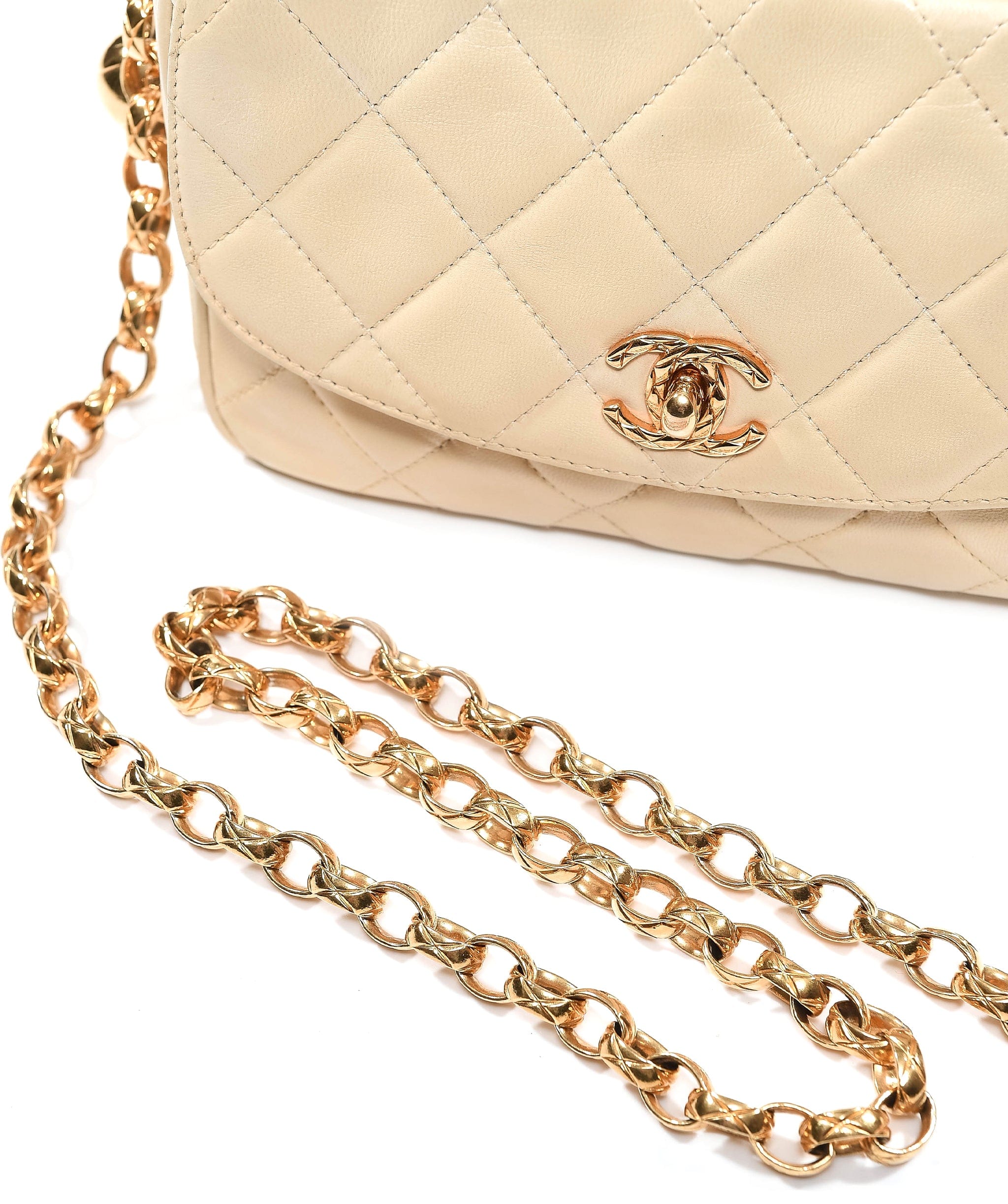 Chanel Chanel Mini Beige Bijoux Camera Bag - AWL2772