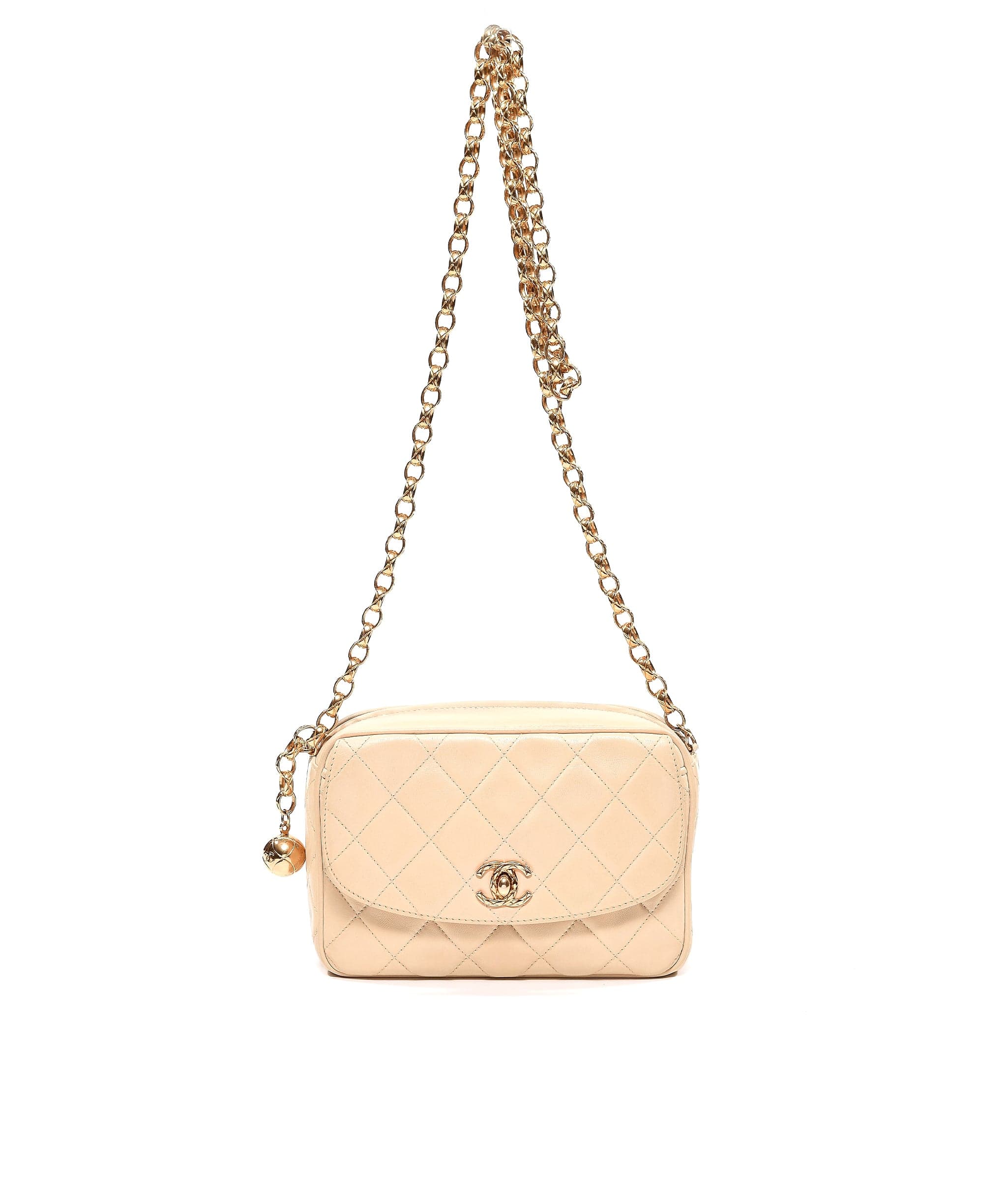 Chanel Chanel Mini Beige Bijoux Camera Bag - AWL2772