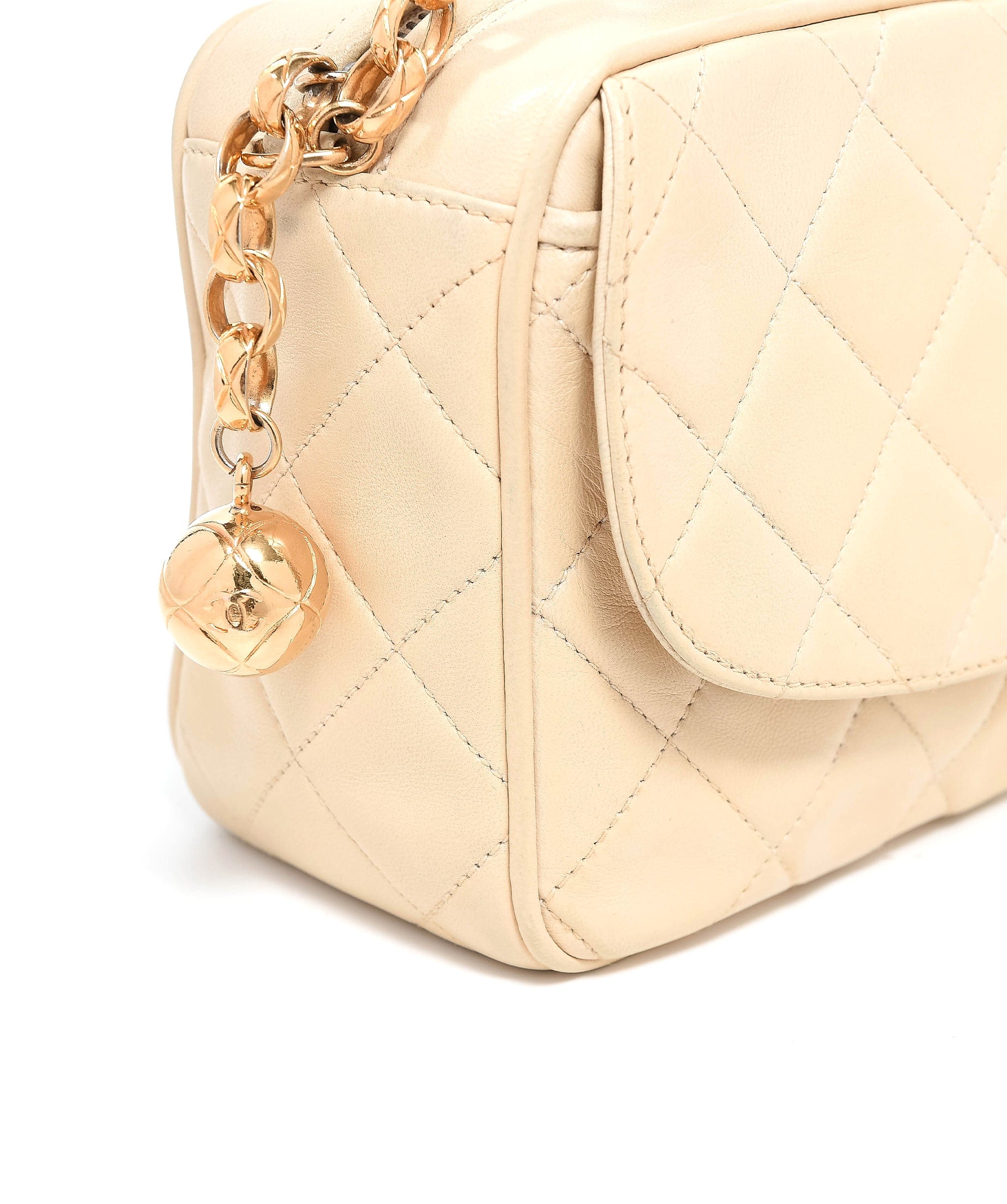 Chanel Chanel Mini Beige Bijoux Camera Bag - AWL2772