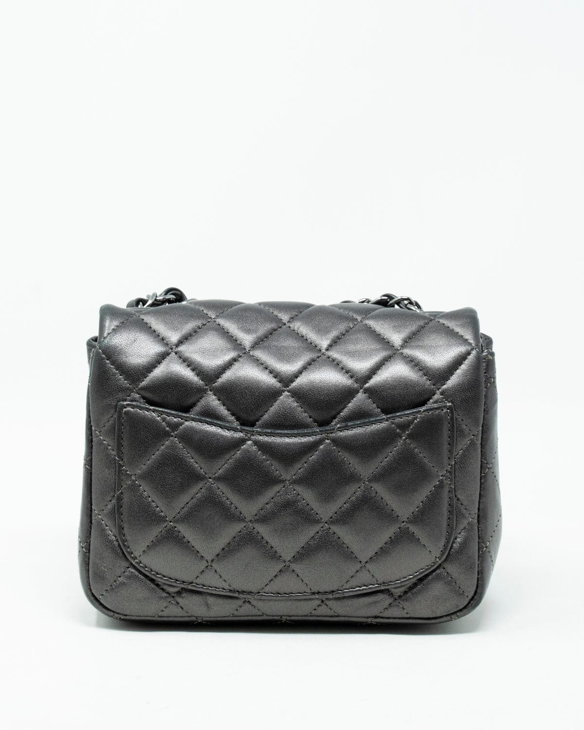 Chanel Chanel Mini Classic Flap bag with Ruthenium Hardware - AWL3430