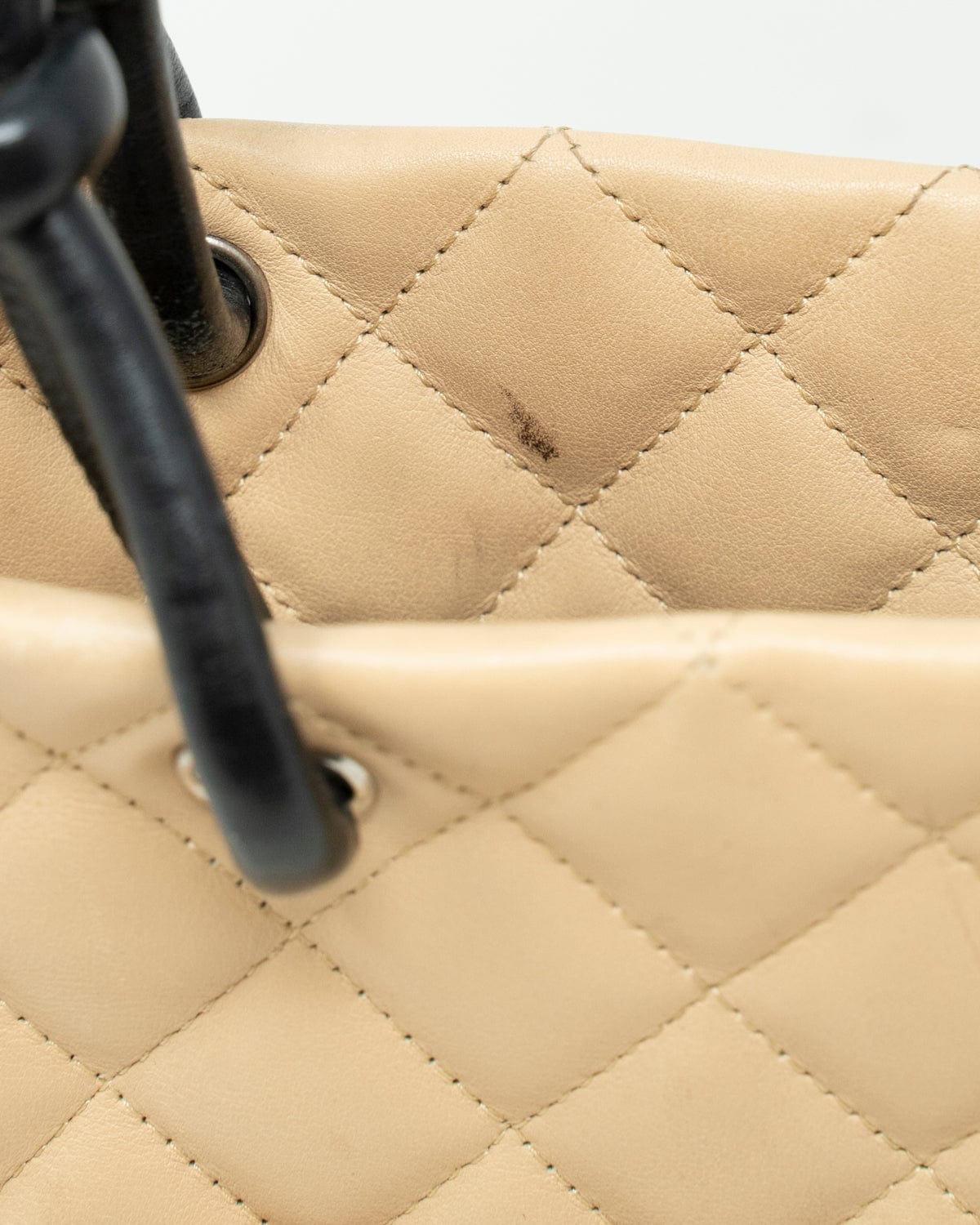 Chanel Chanel Mini Lambskin Leather Cambon Tote Bag - AGL1807