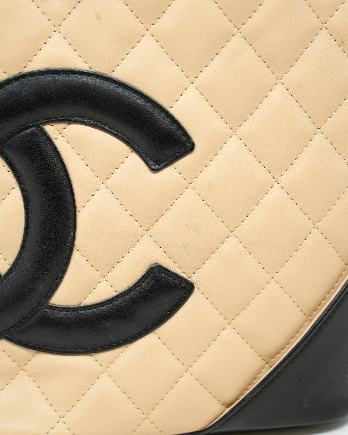 Chanel Chanel Mini Lambskin Leather Cambon Tote Bag - AGL1807