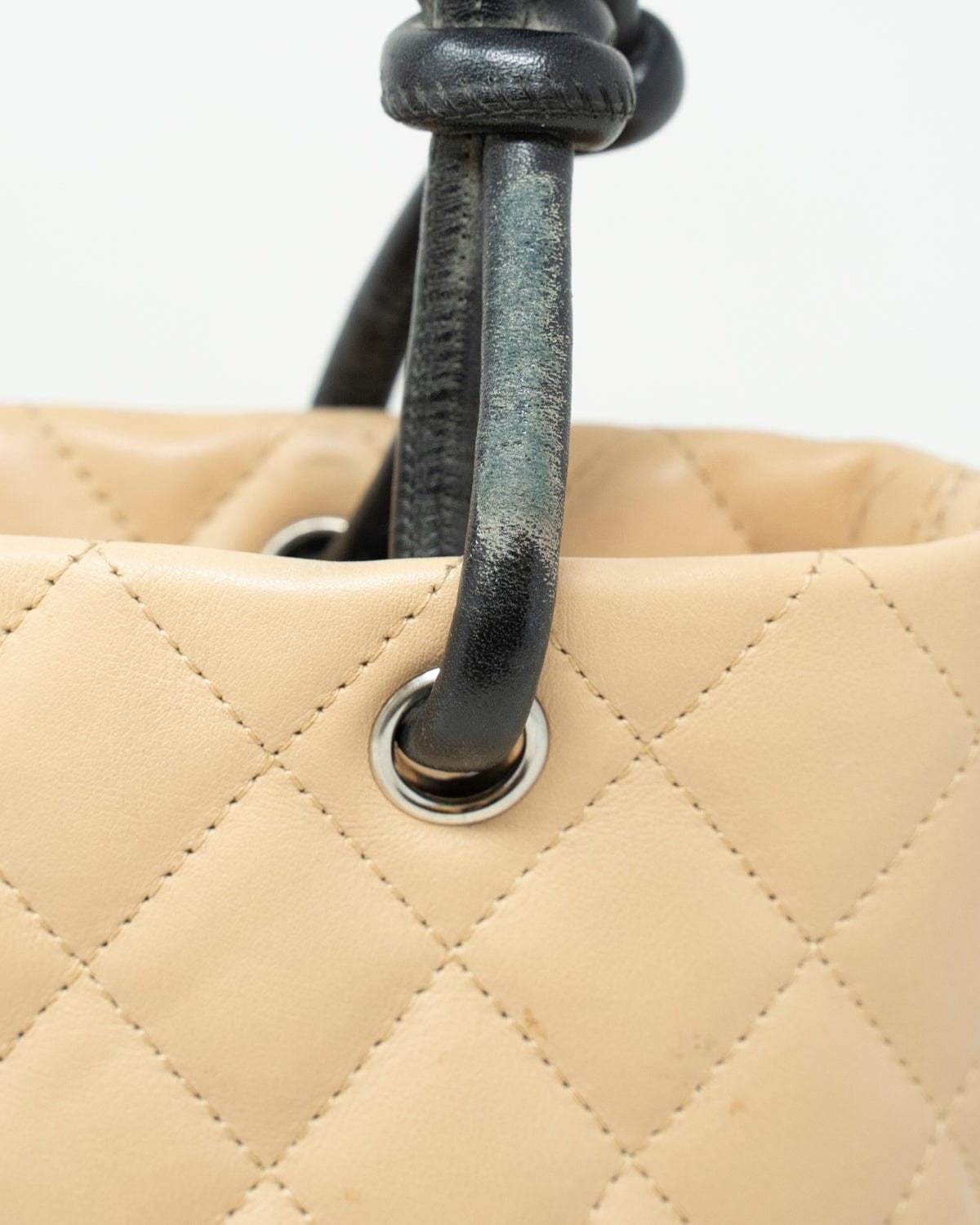 Chanel Chanel Mini Lambskin Leather Cambon Tote Bag - AGL1807