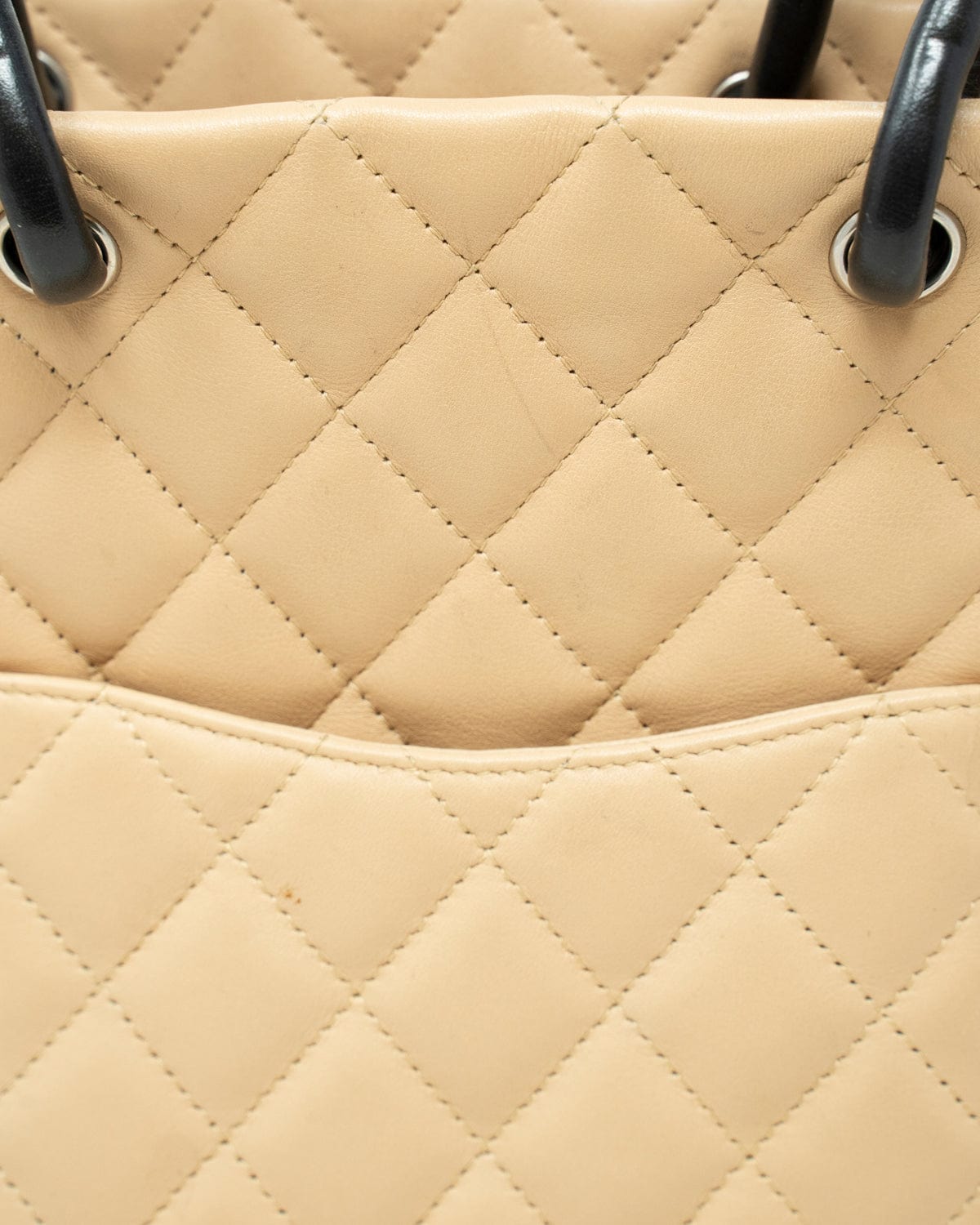 Chanel Chanel Mini Lambskin Leather Cambon Tote Bag - AGL1807