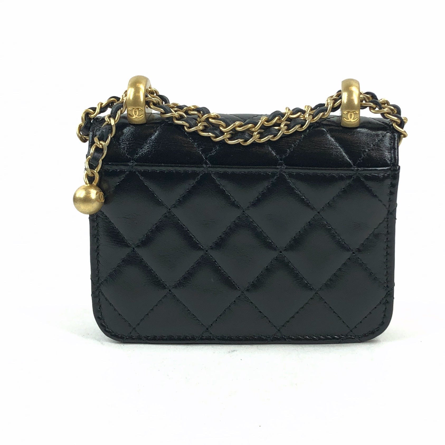 Chanel Chanel Mini Quilted Black PXL1785