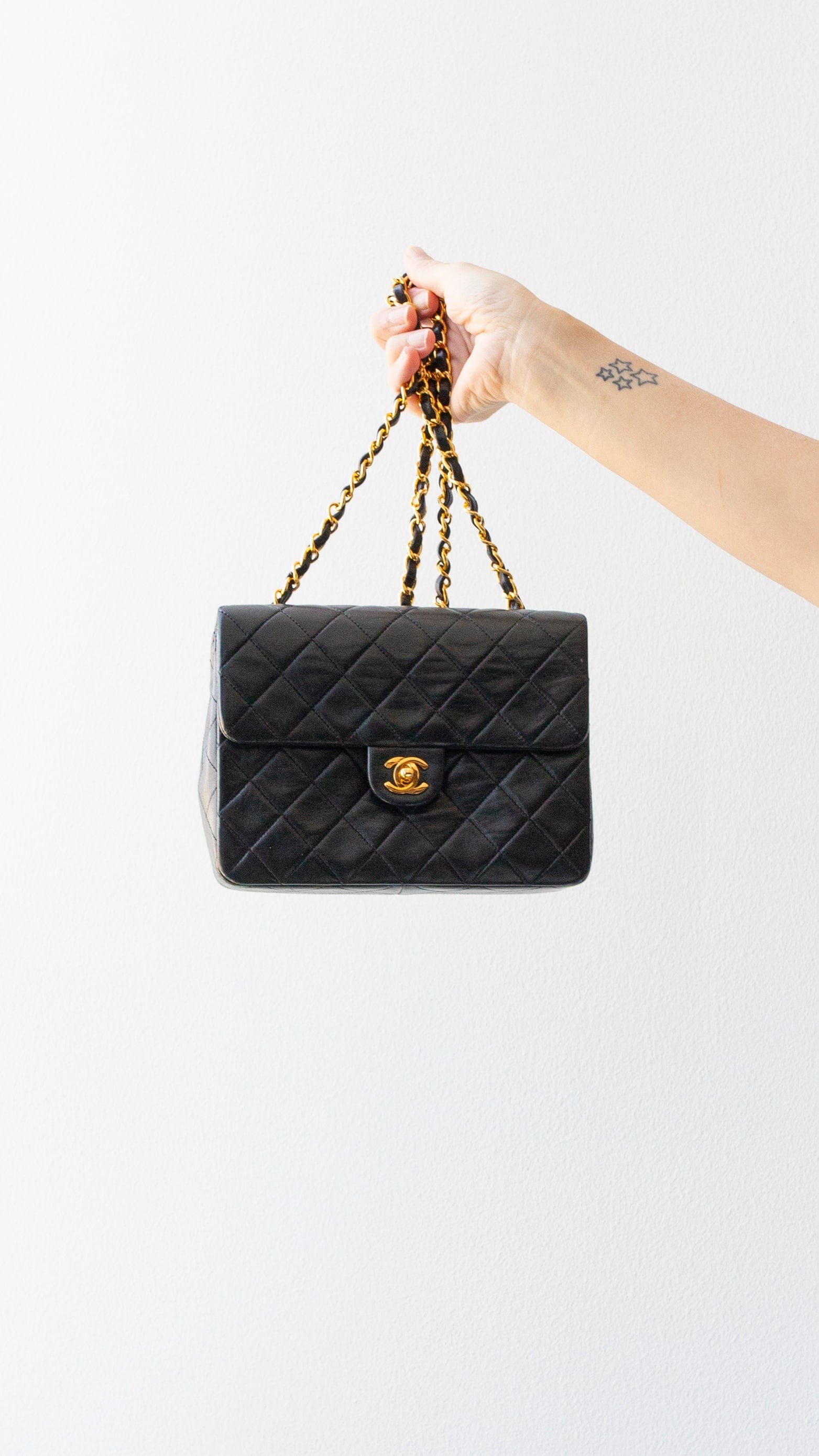 Chanel Chanel Mini Square Classic Single Flap Bag RJL1583