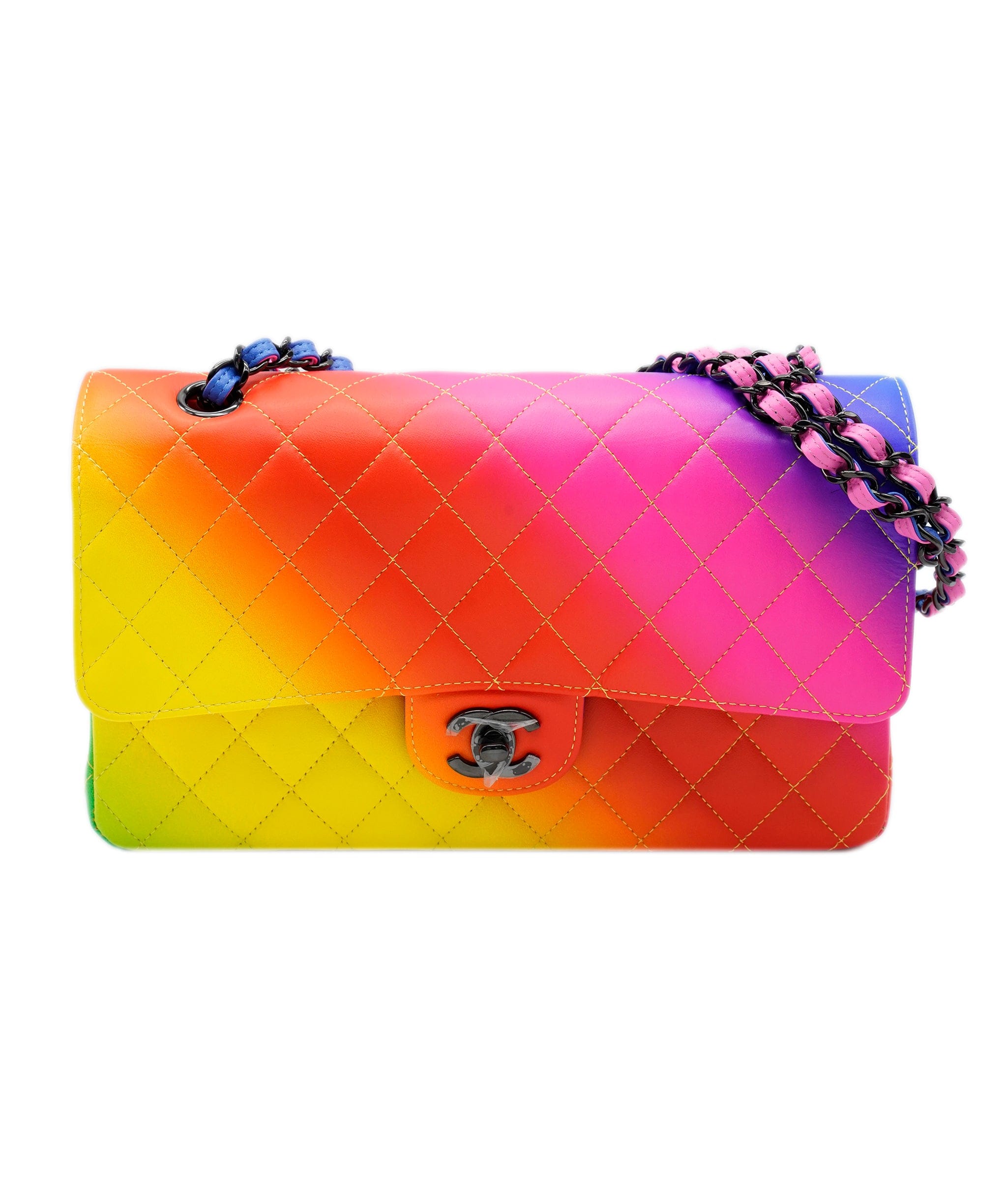 Chanel Chanel Multicolour Logo Flap Bag