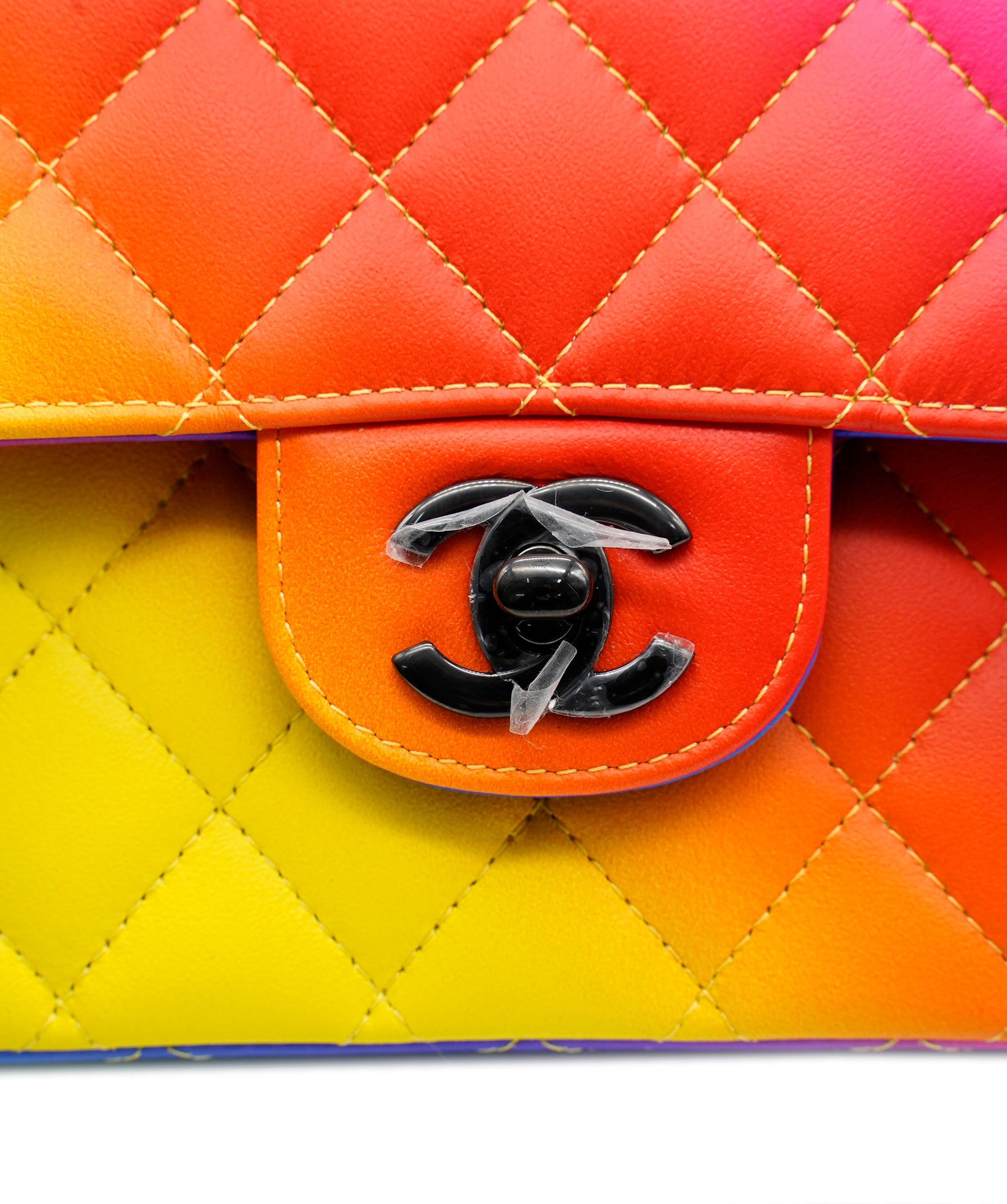 Chanel Chanel Multicolour Logo Flap Bag