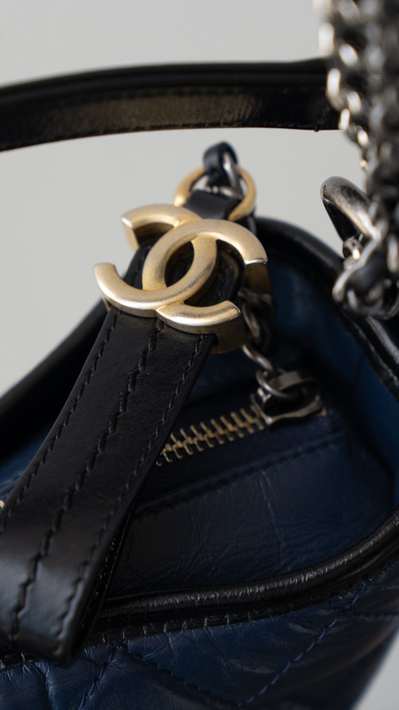 Chanel Chanel Navy Gabrielle Hobo Bag RJL1693