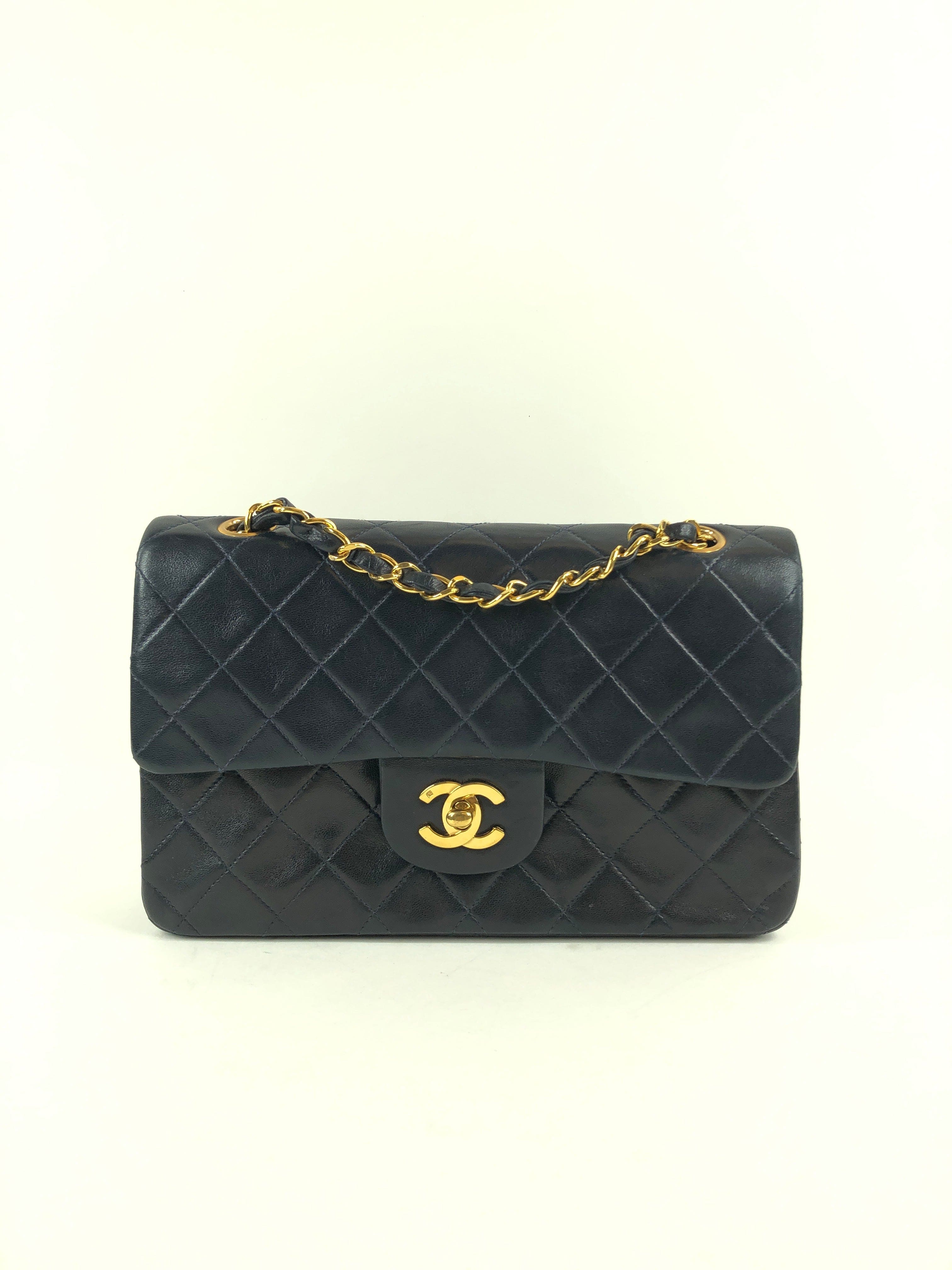 Chanel Lambskin W Flap Chain Shoulder Back 3909148