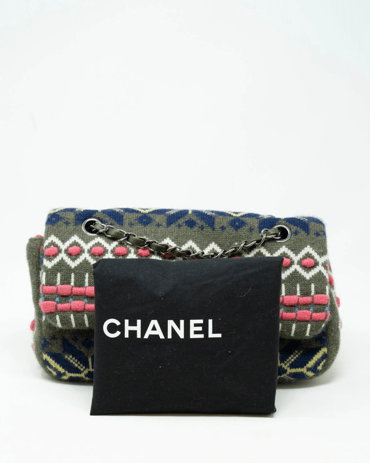 Chanel Chanel Paris-Salzburg Multicolour Cashmere Classic Flap Bag - AGC1117