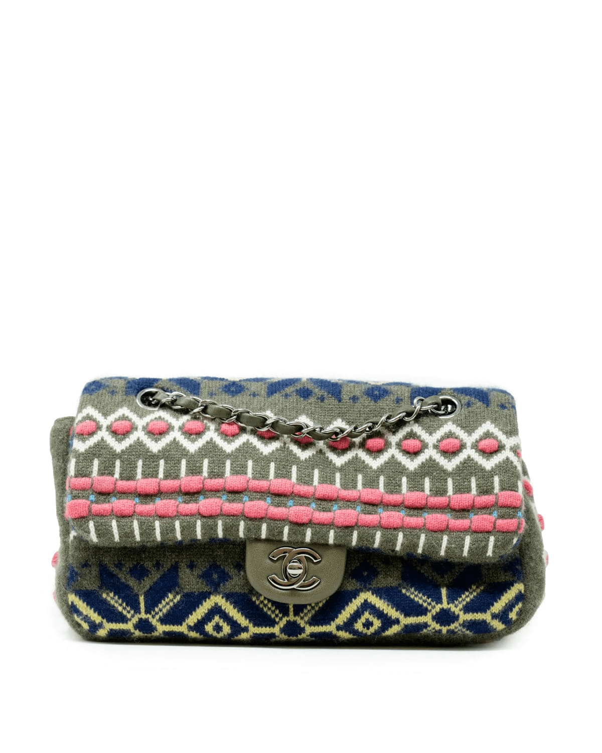 Chanel Chanel Paris-Salzburg Multicolour Cashmere Classic Flap Bag - AGC1117