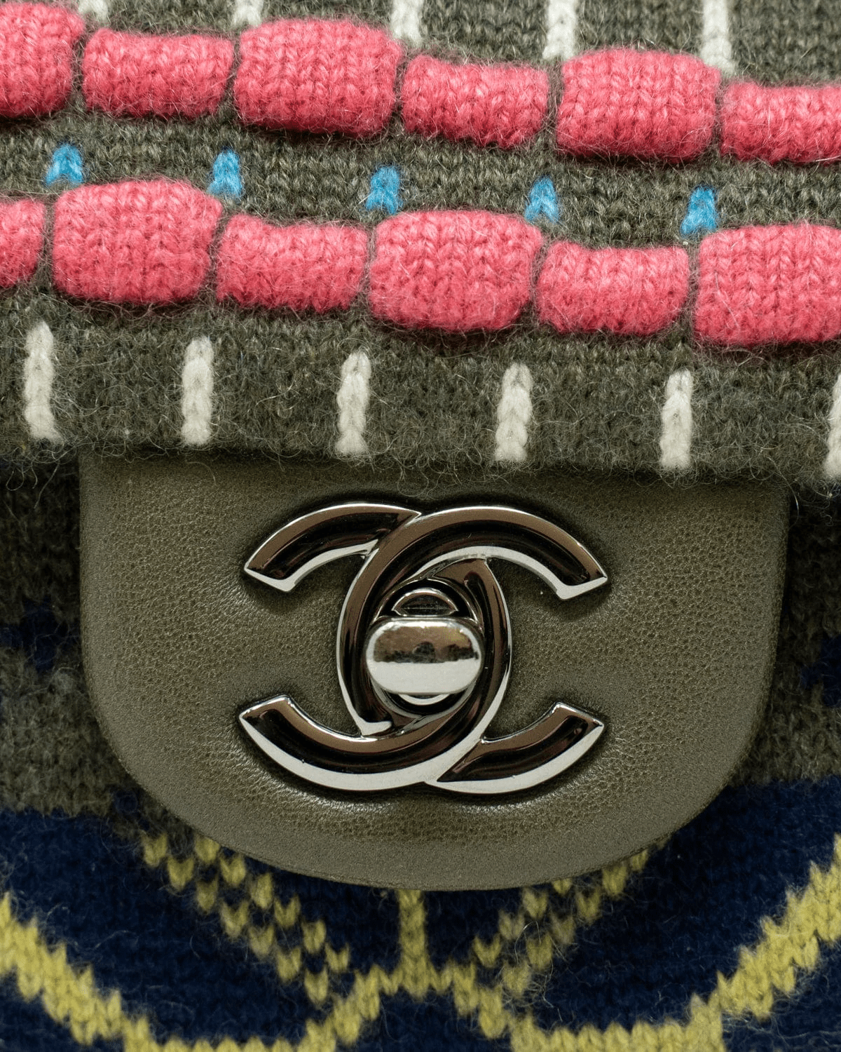 Chanel Chanel Paris-Salzburg Multicolour Cashmere Classic Flap Bag - AGC1117