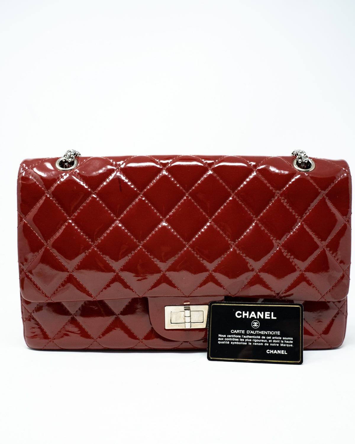 Chanel Chanel Patent jumbo reisused 2.55 13858732 - ADL1890