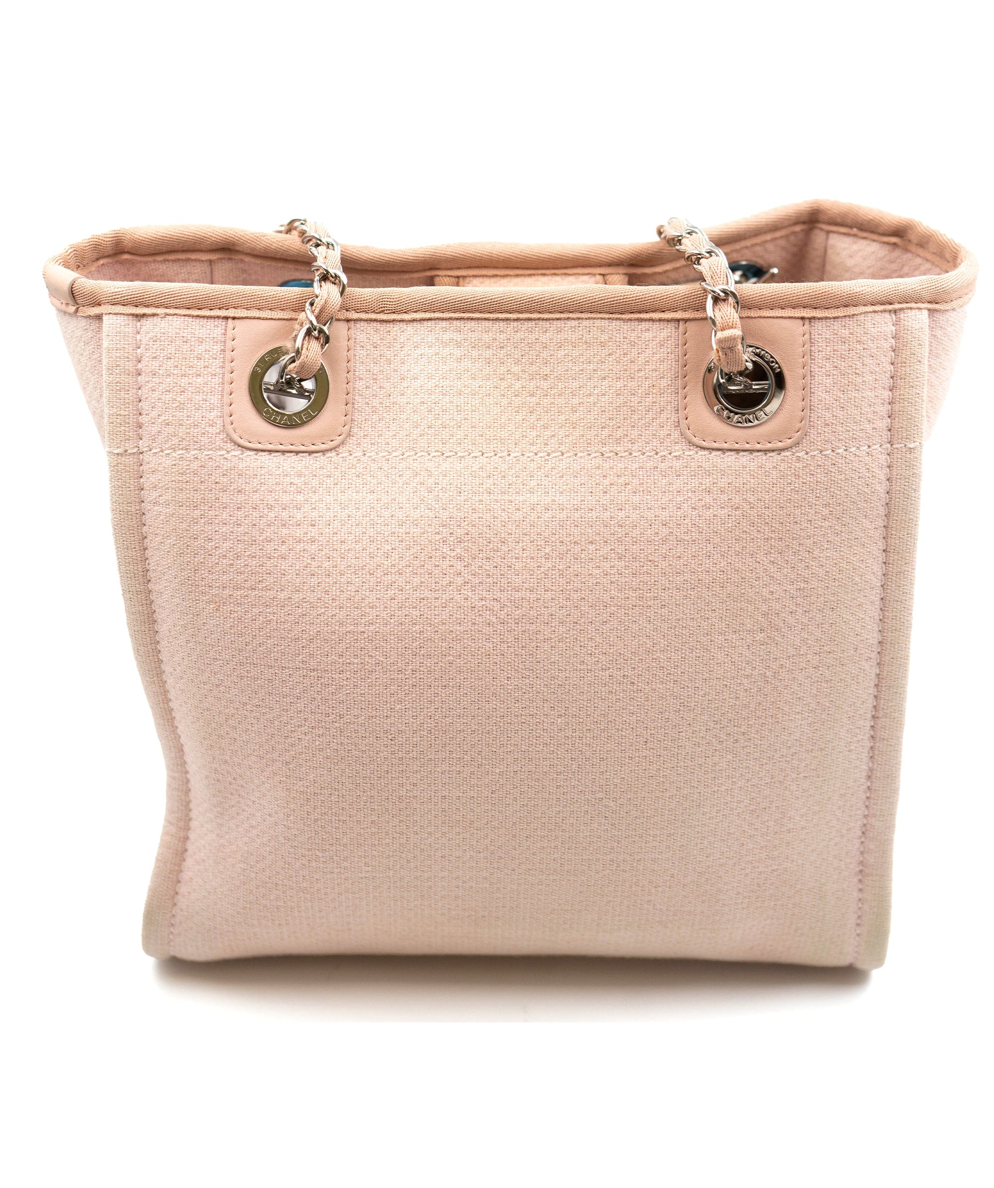 Chanel Chanel Pink Canvas Rue Cambon Tote Bag  - AGL2096