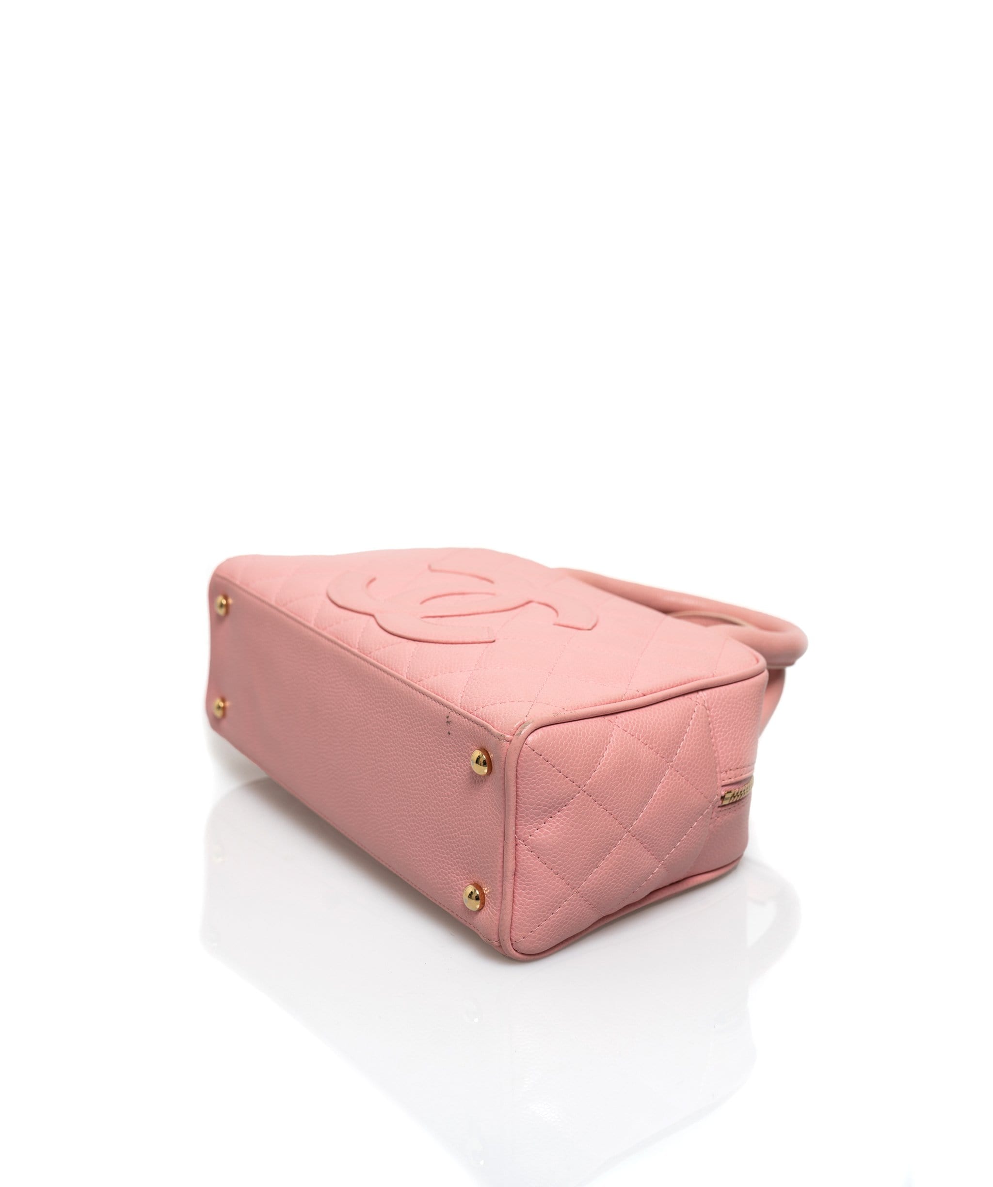 Chanel Chanel Pink Caviar bowling Bag - ADL1383