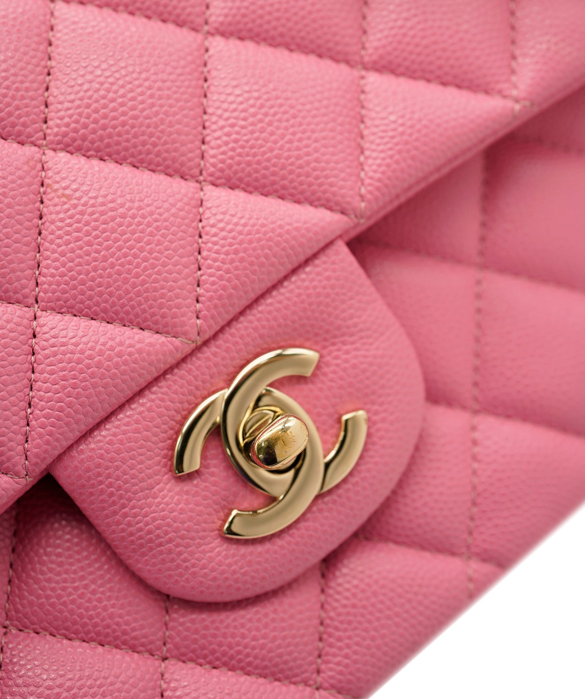 Chanel Chanel Pink Caviar Classic Flap Medium ASL6943