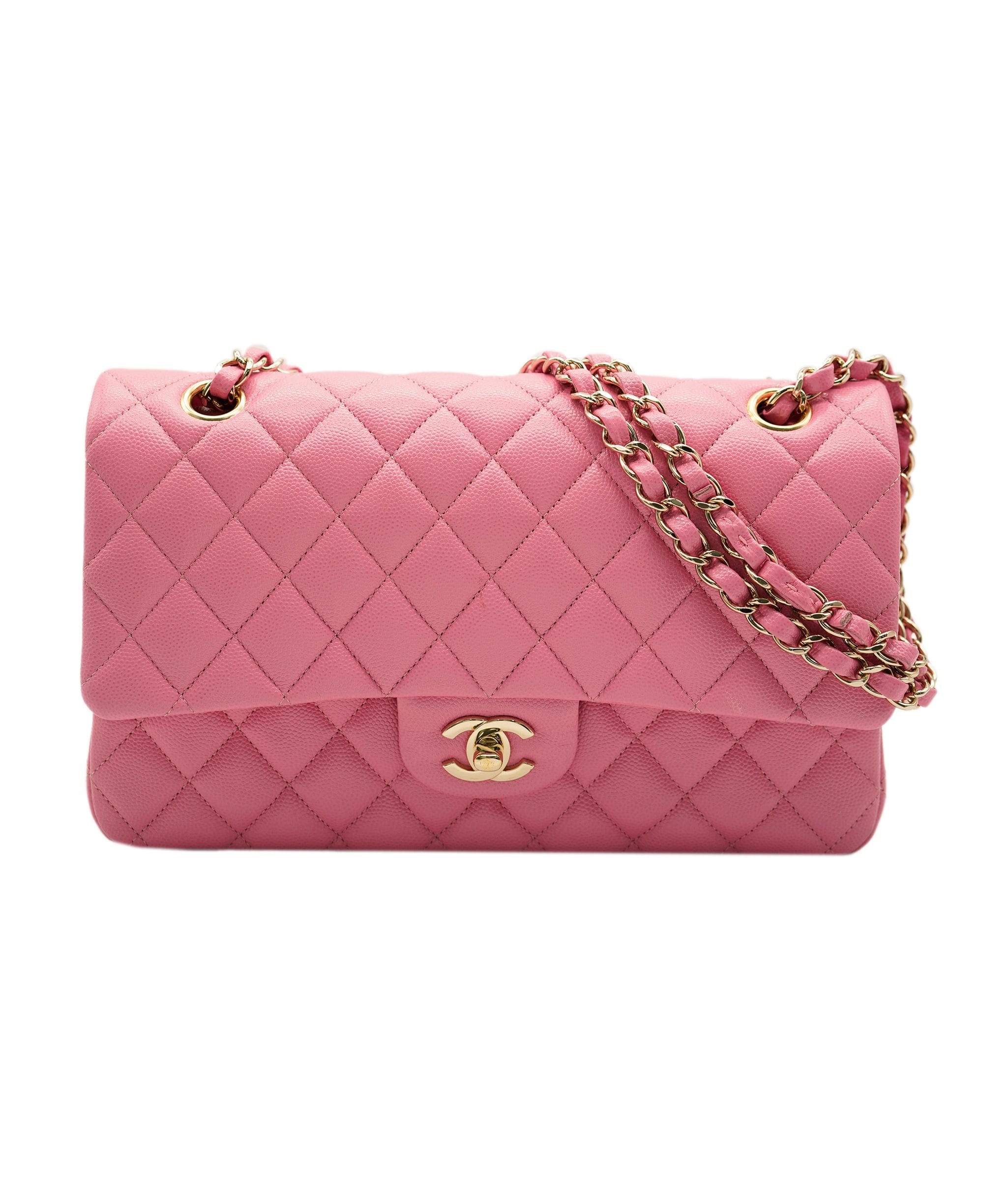 Chanel Chanel Pink Caviar Classic Flap Medium ASL6943