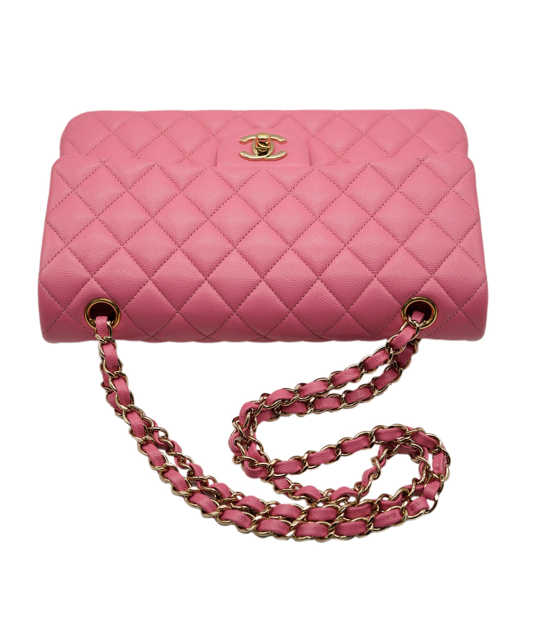 Chanel Chanel Pink Caviar Classic Flap Medium ASL6943