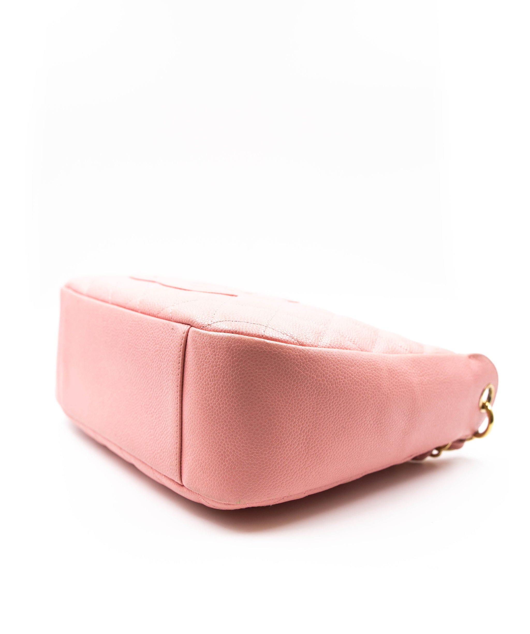 Chanel Chanel Pink Caviar Skin Pochette Bag PXL1519