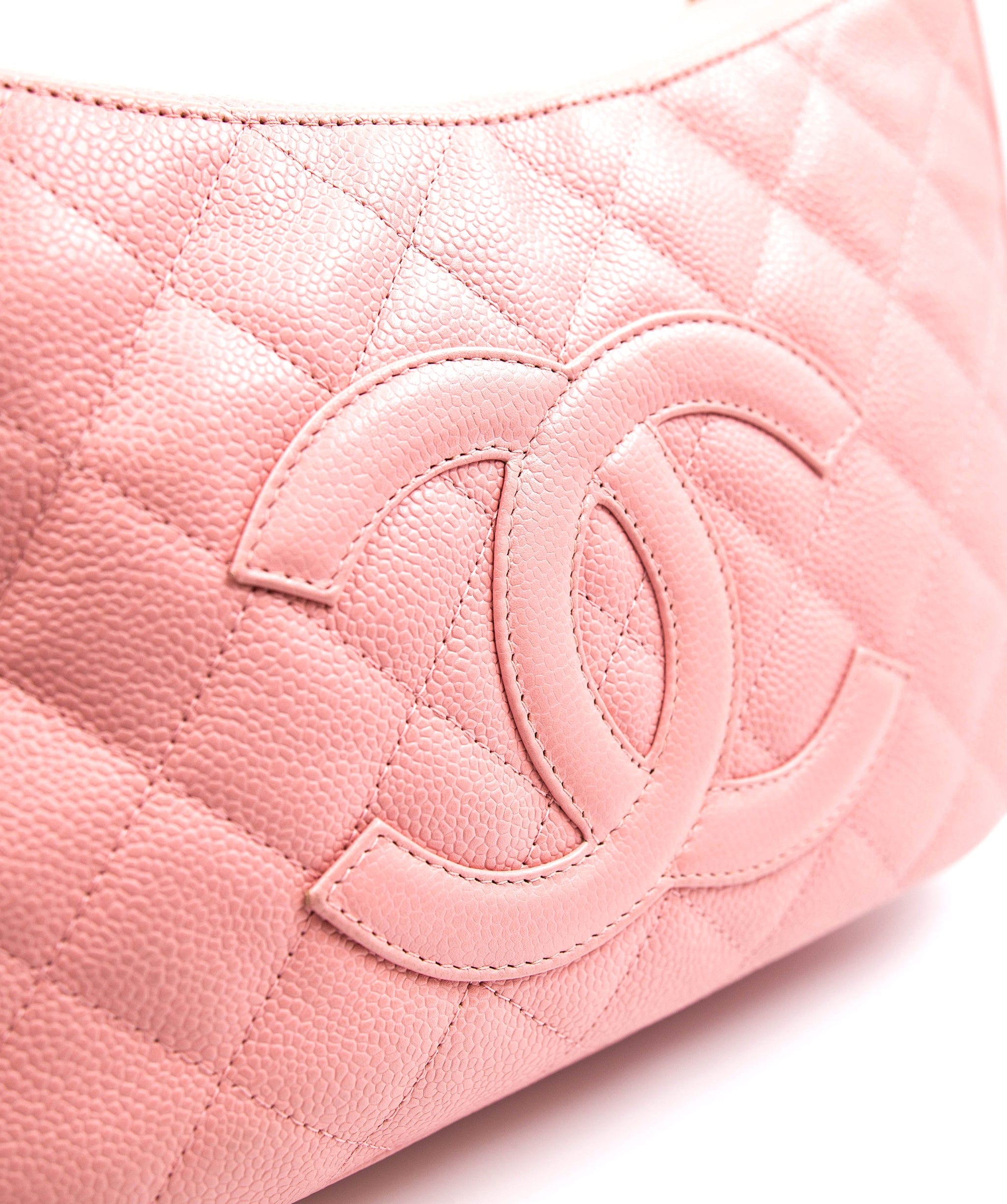 Chanel Chanel Pink Caviar Skin Pochette Bag PXL1519