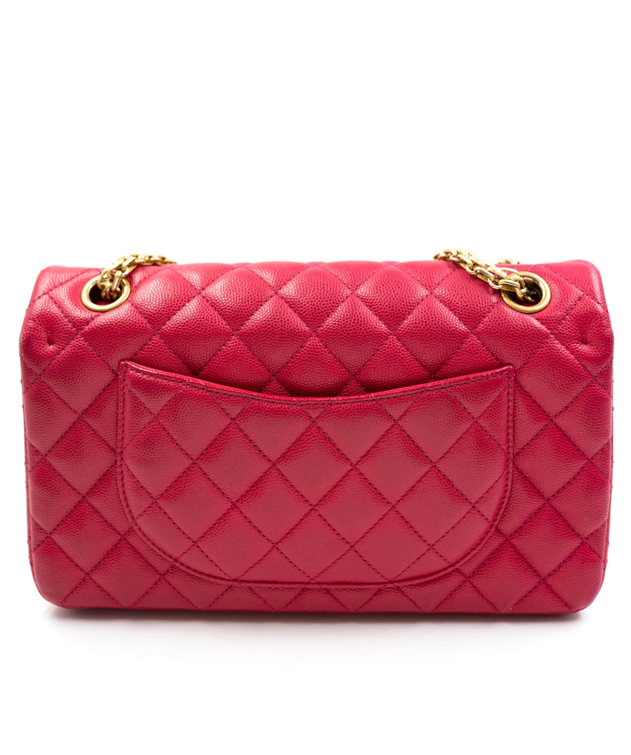 Chanel Chanel Pink caviar skin reissue classic flap bag - AWL3811