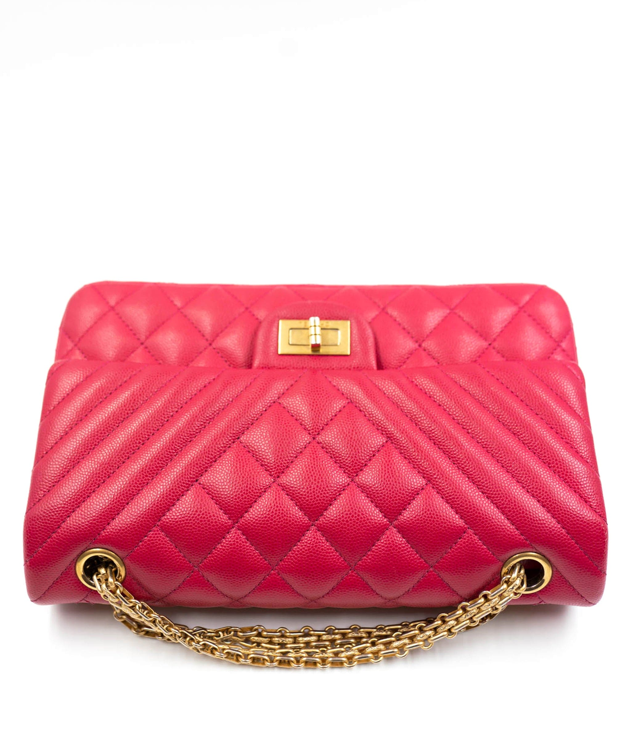 Chanel Chanel Pink caviar skin reissue classic flap bag - AWL3811