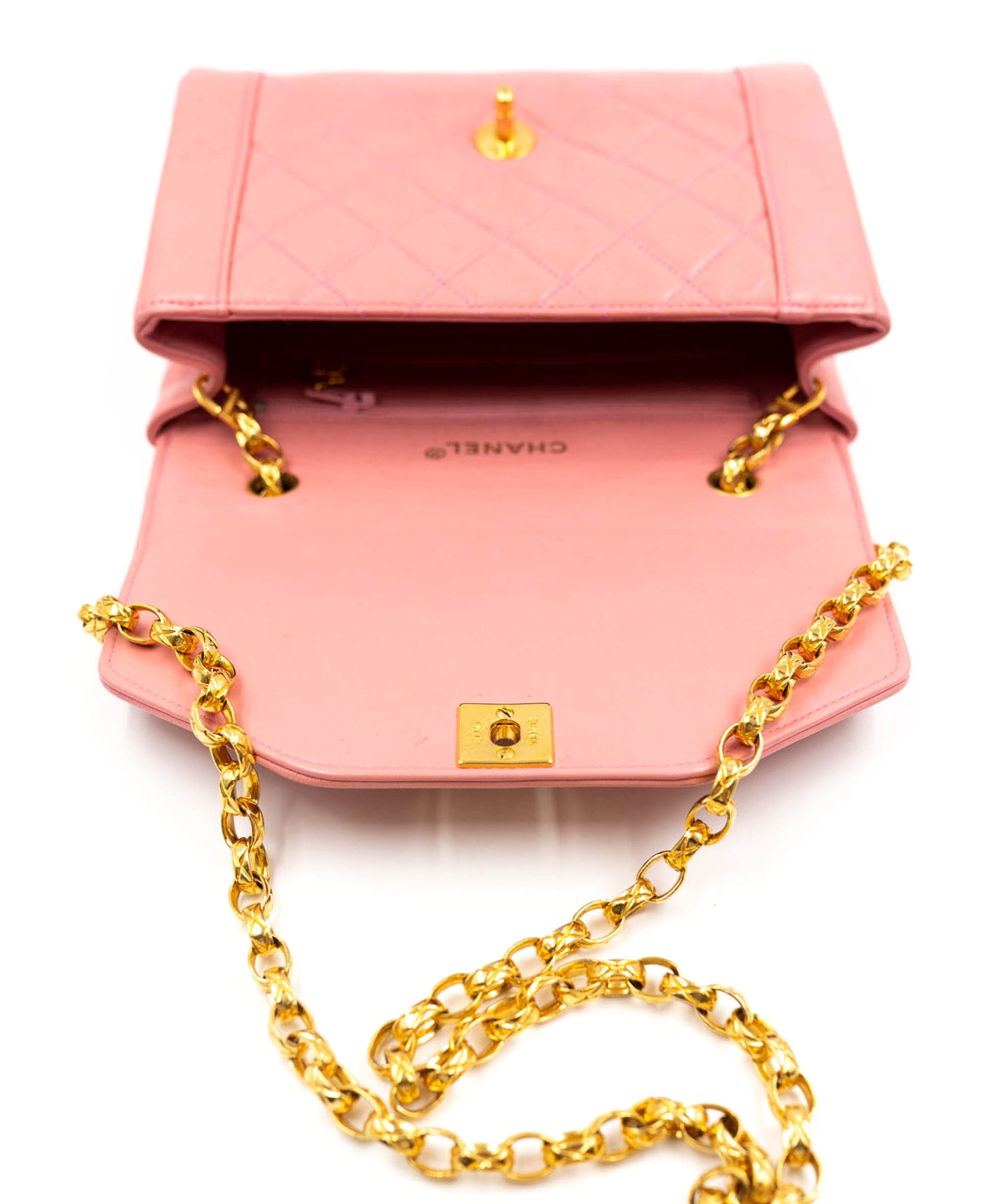 Chanel Chanel Pink Diana Flap Bag - AWL3634