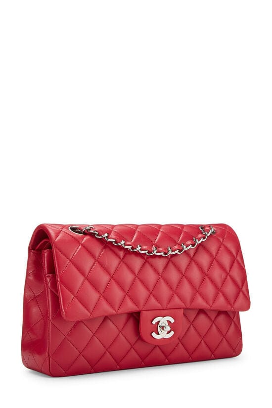 Chanel CHANEL PINK LAMBSKIN 2.55 10" UKC1026