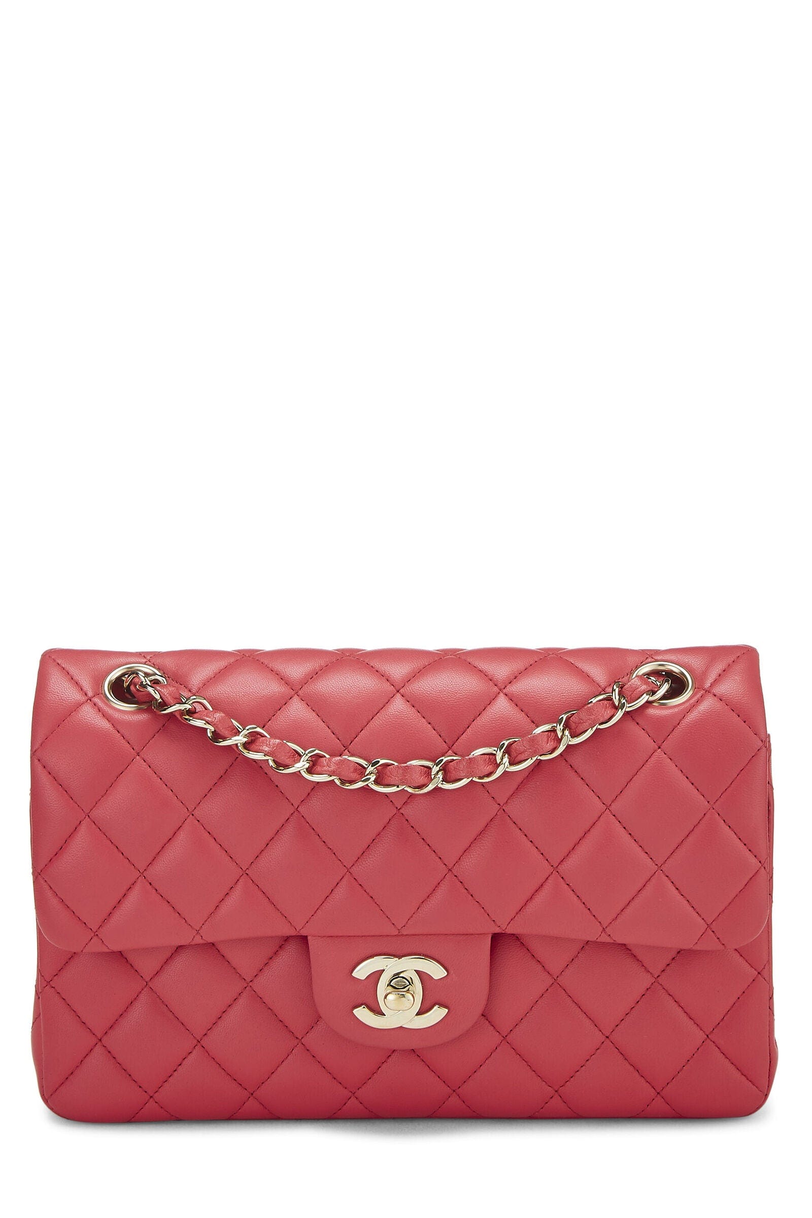 Chanel Chanel Pink Lambskin 2.55 9" Q6B0101IP1011