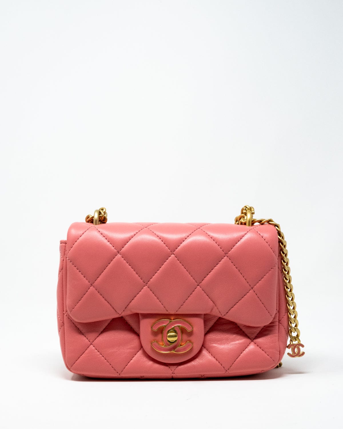 Chanel Chanel Pink Mini Single Flap - AGL1966