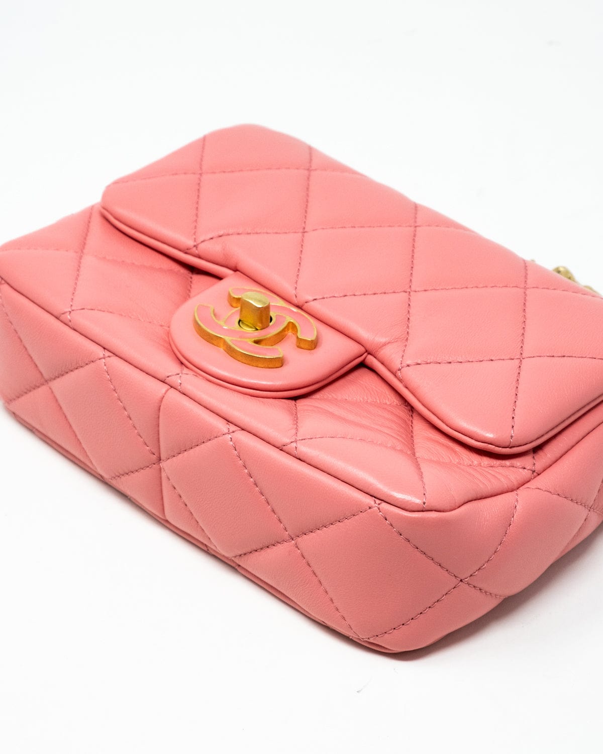 Chanel Chanel Pink Mini Single Flap - AGL1966