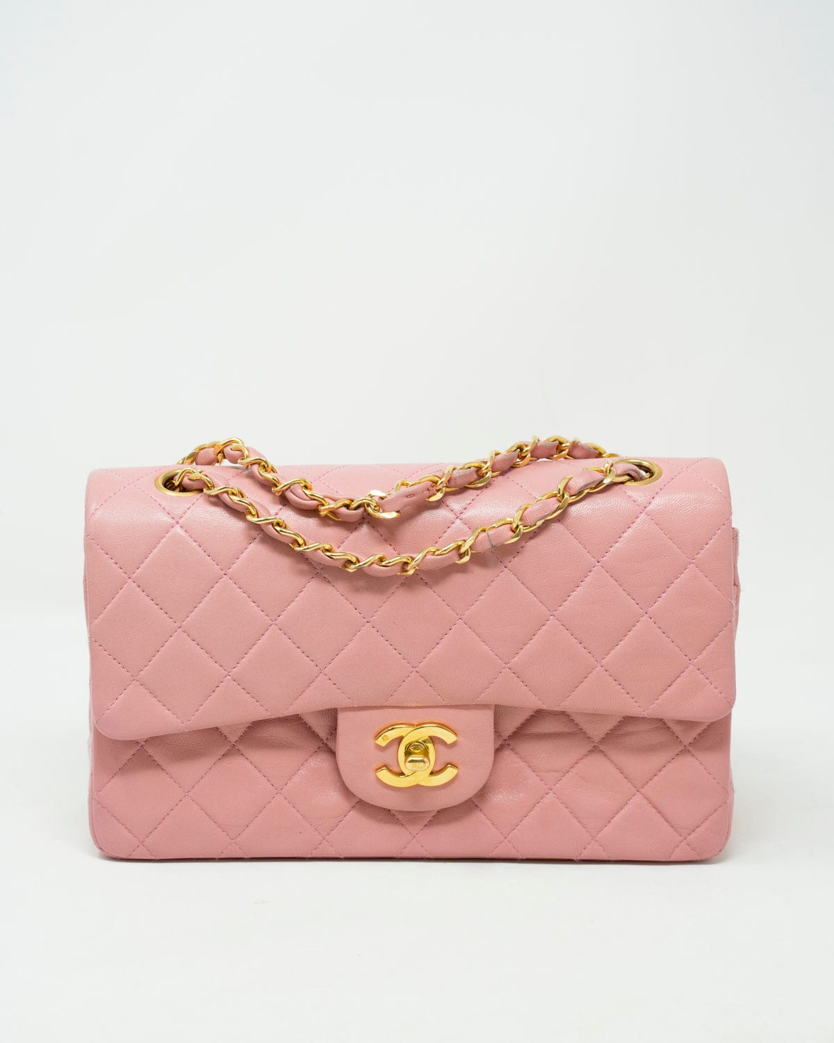 Chanel Chanel Pink Small Classic Double Flap Bag - ASL2126