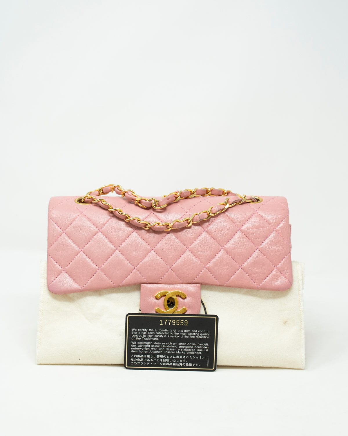 Chanel Chanel Pink Small Classic Double Flap Bag - ASL2126