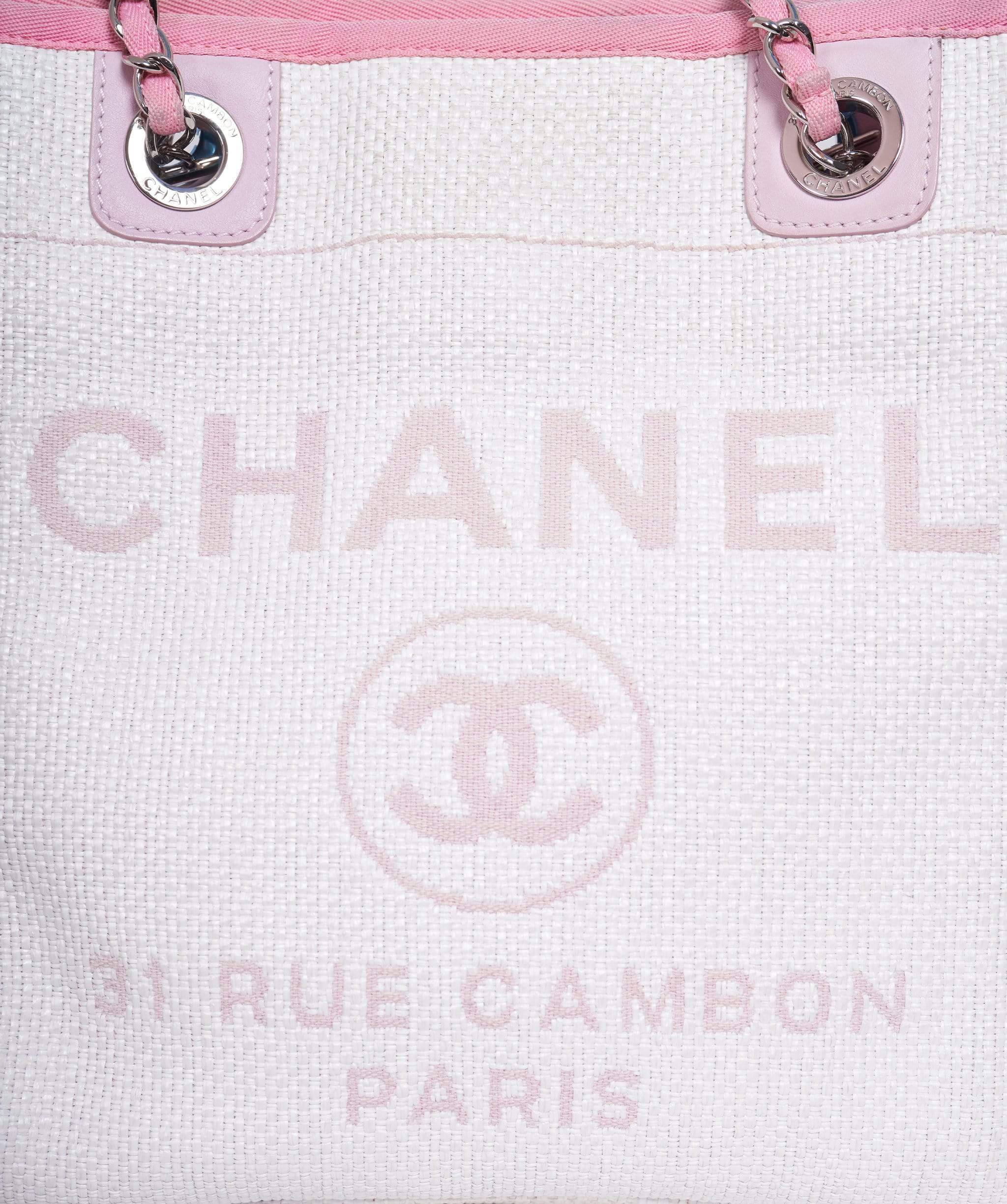 Chanel Chanel Pink Small Deauville Tote Bag MW2441