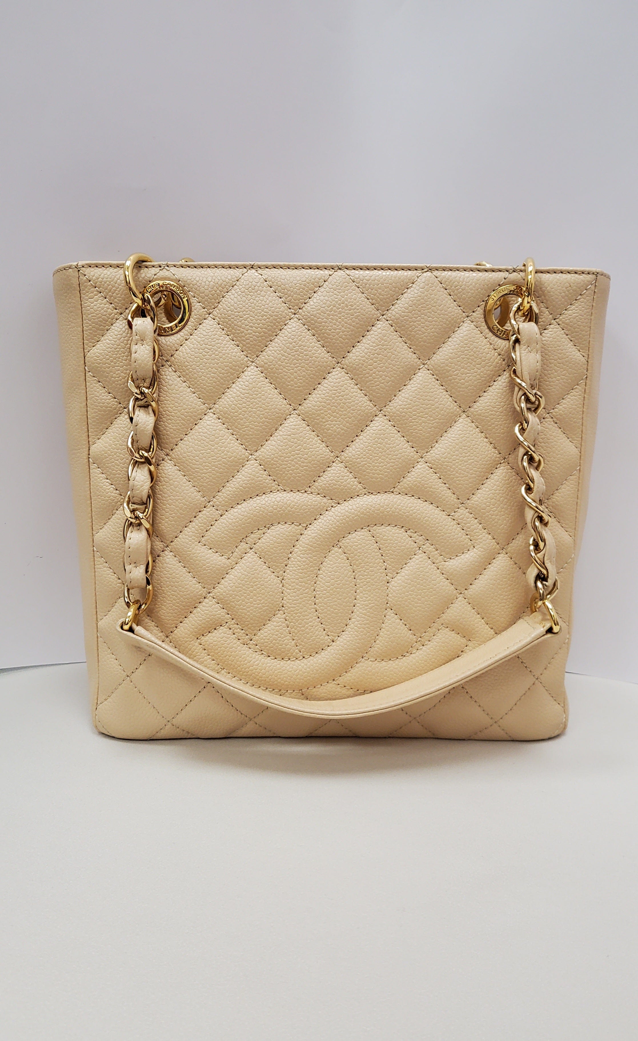 Chanel Chanel PST Beige Clair GHW SKL1082