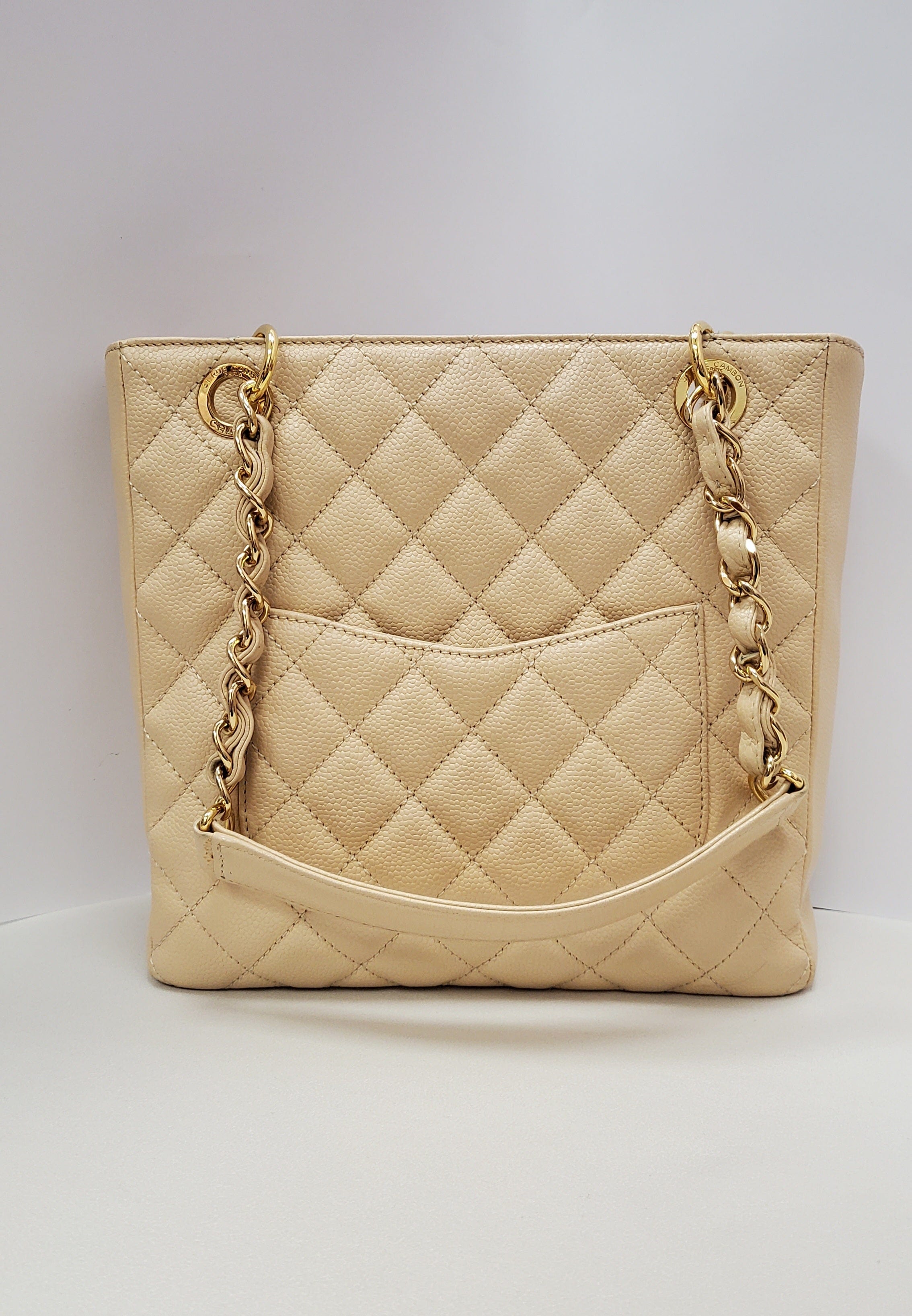 Chanel Chanel PST Beige Clair GHW SKL1082