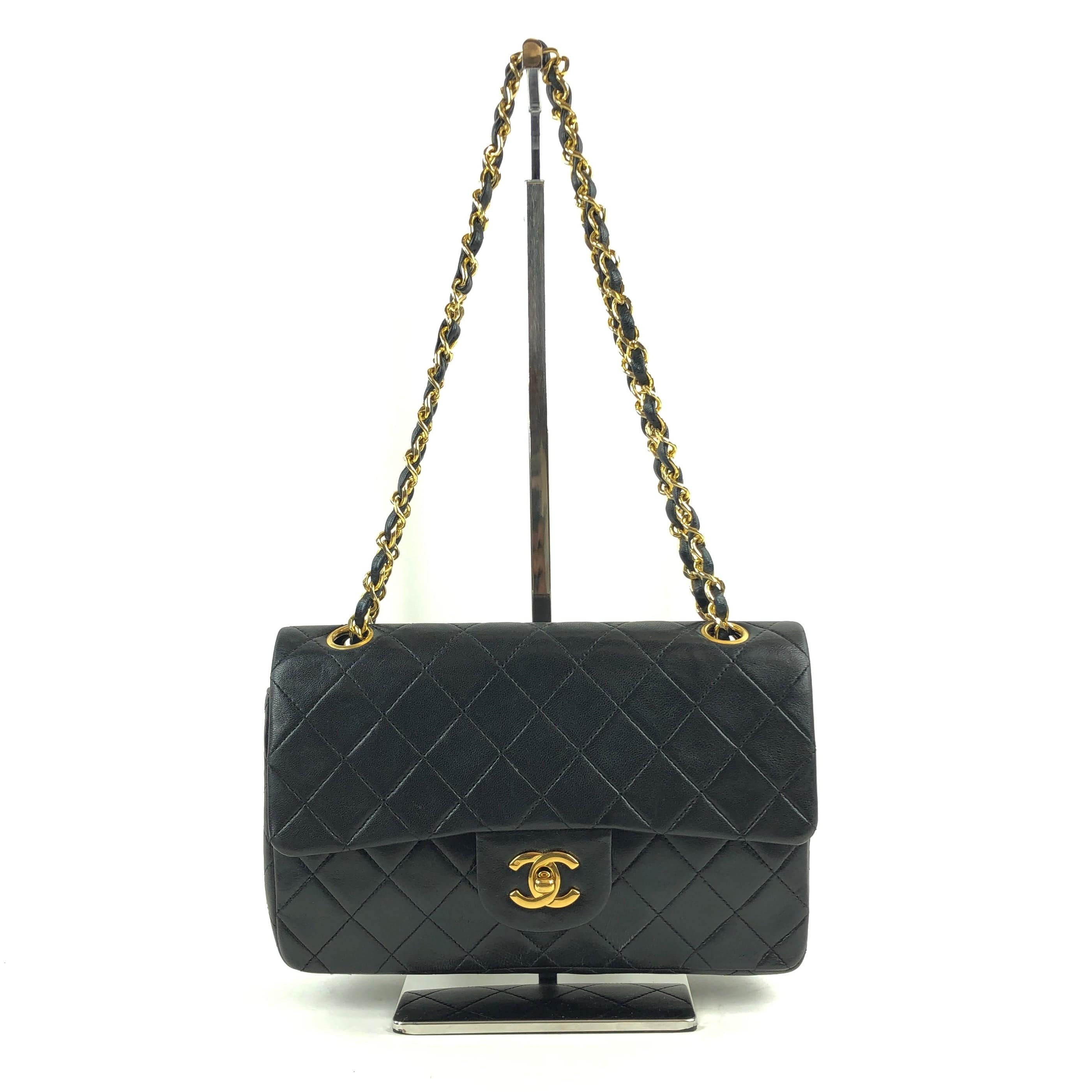 Chanel Chanel Quilted Chain Shoulder 23 Black Bag PXL1574