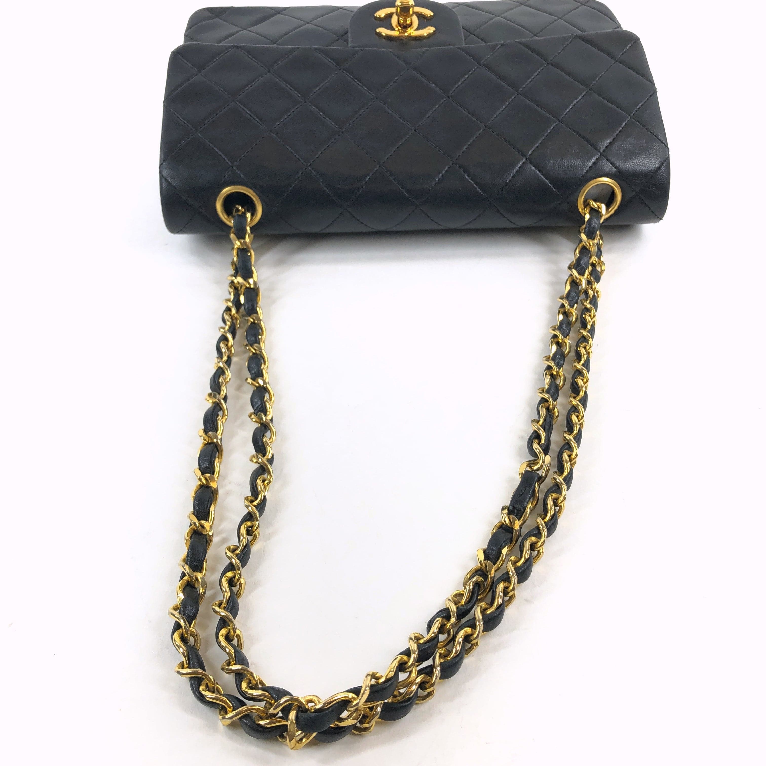 Chanel Chanel Quilted Chain Shoulder 23 Black Bag PXL1574