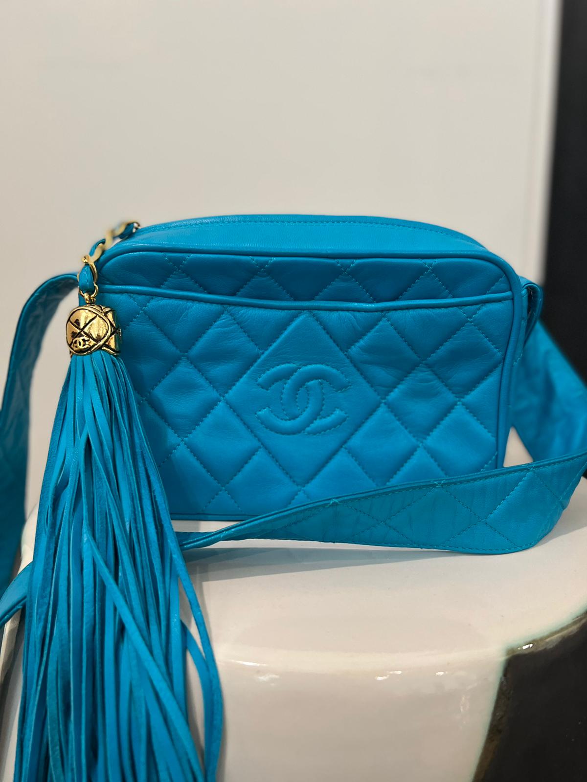 Chanel Chanel Quilted Lambskin Shoulder Bl Bag PXL1559